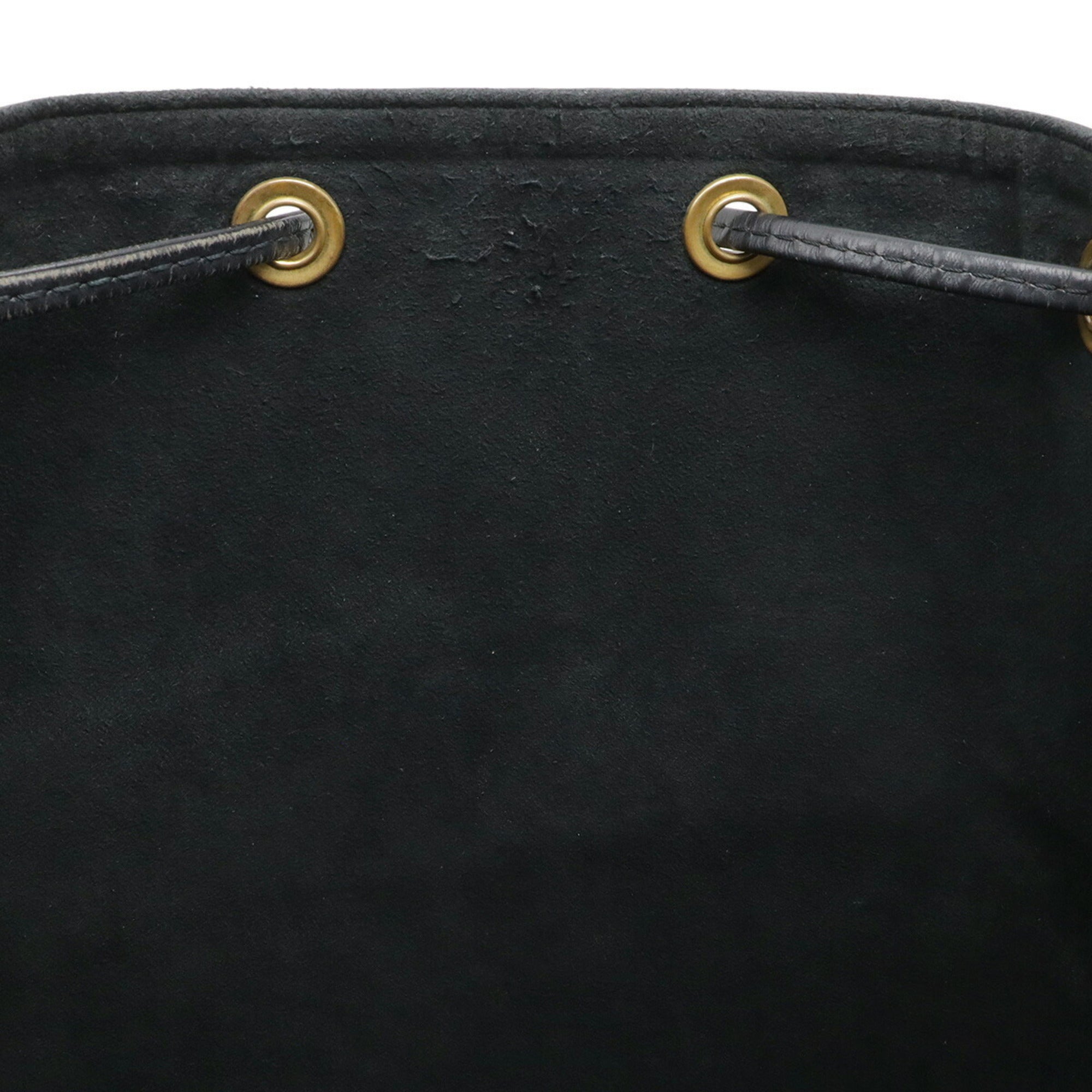 Louis Vuitton Black Noir Epi Leather Shoulder Bag (Pre-Owned)