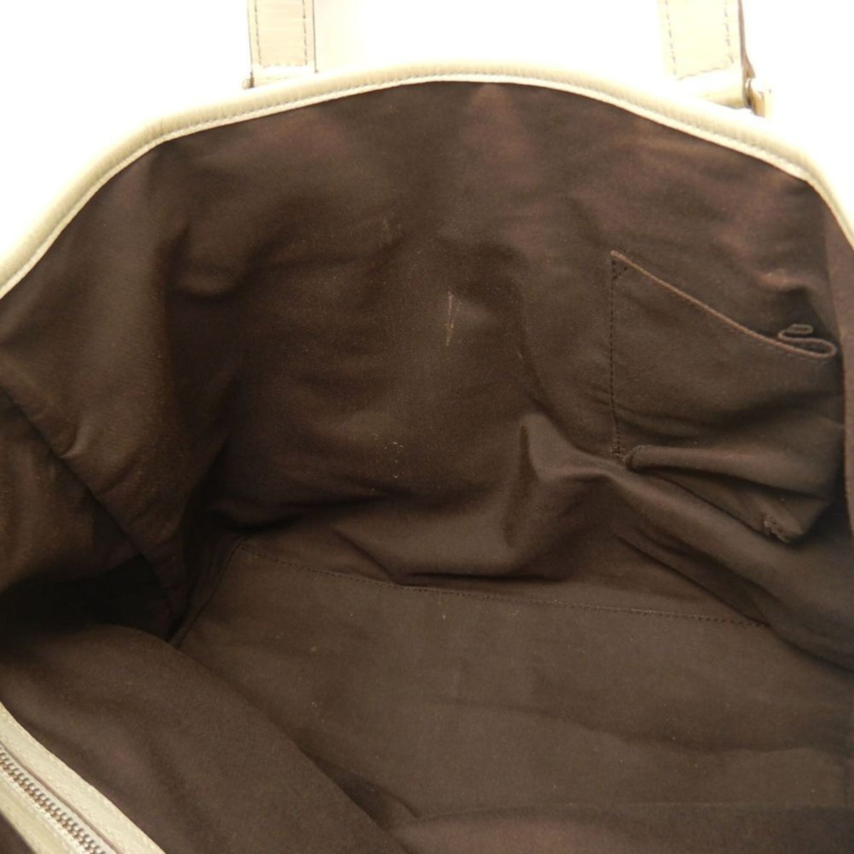 Gucci Beige Gg Canvas Tote Bag (Pre-Owned)
