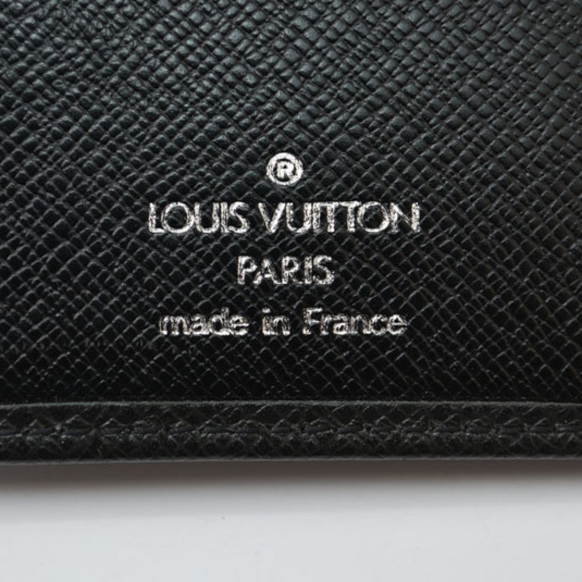 Louis Vuitton Ardoise Taiga Leather Wallet (Bi-Fold) (Pre-Owned)