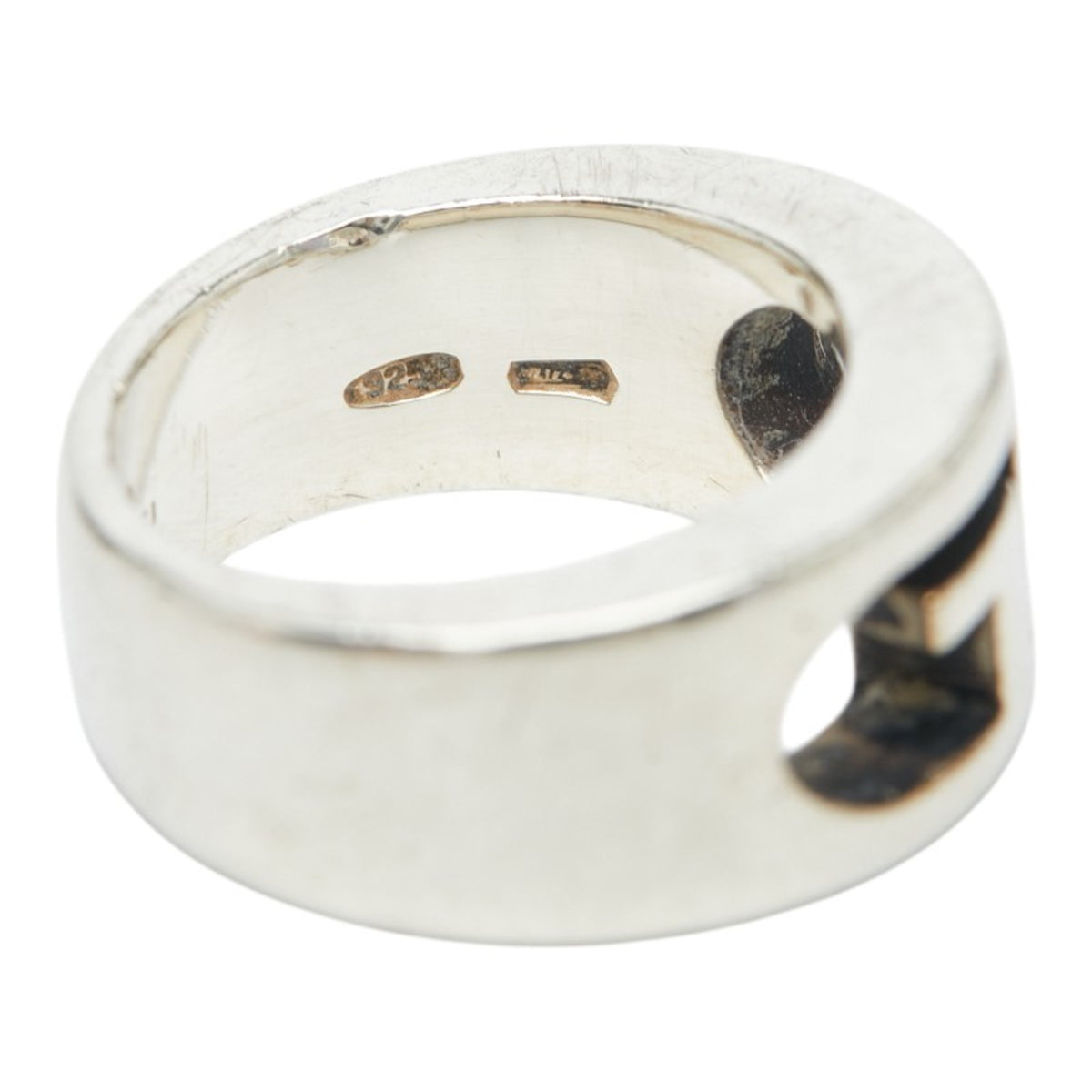 Gucci Silver Silver 925 Band Ring (Pre-Owned)