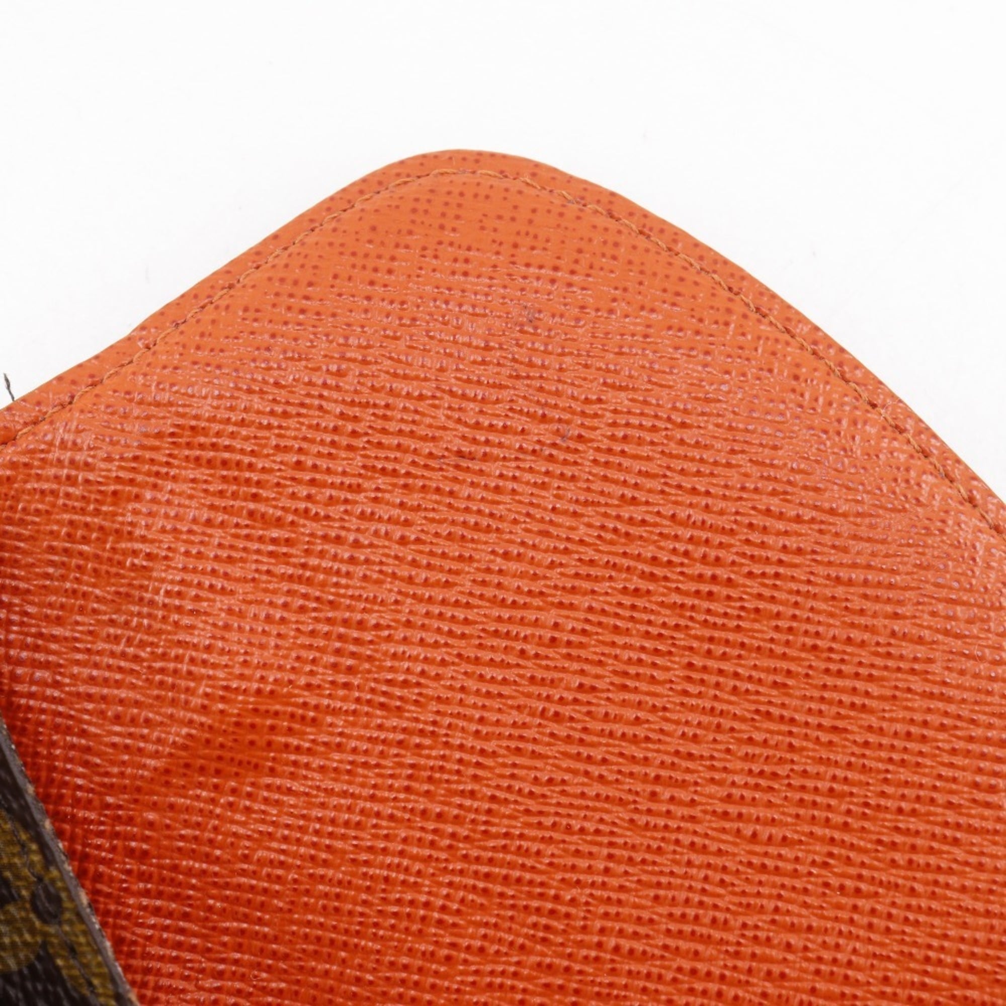 Louis Vuitton Brown Monogram Orange Monogram Long Wallet (Bi-Fold) (Pre-Owned)