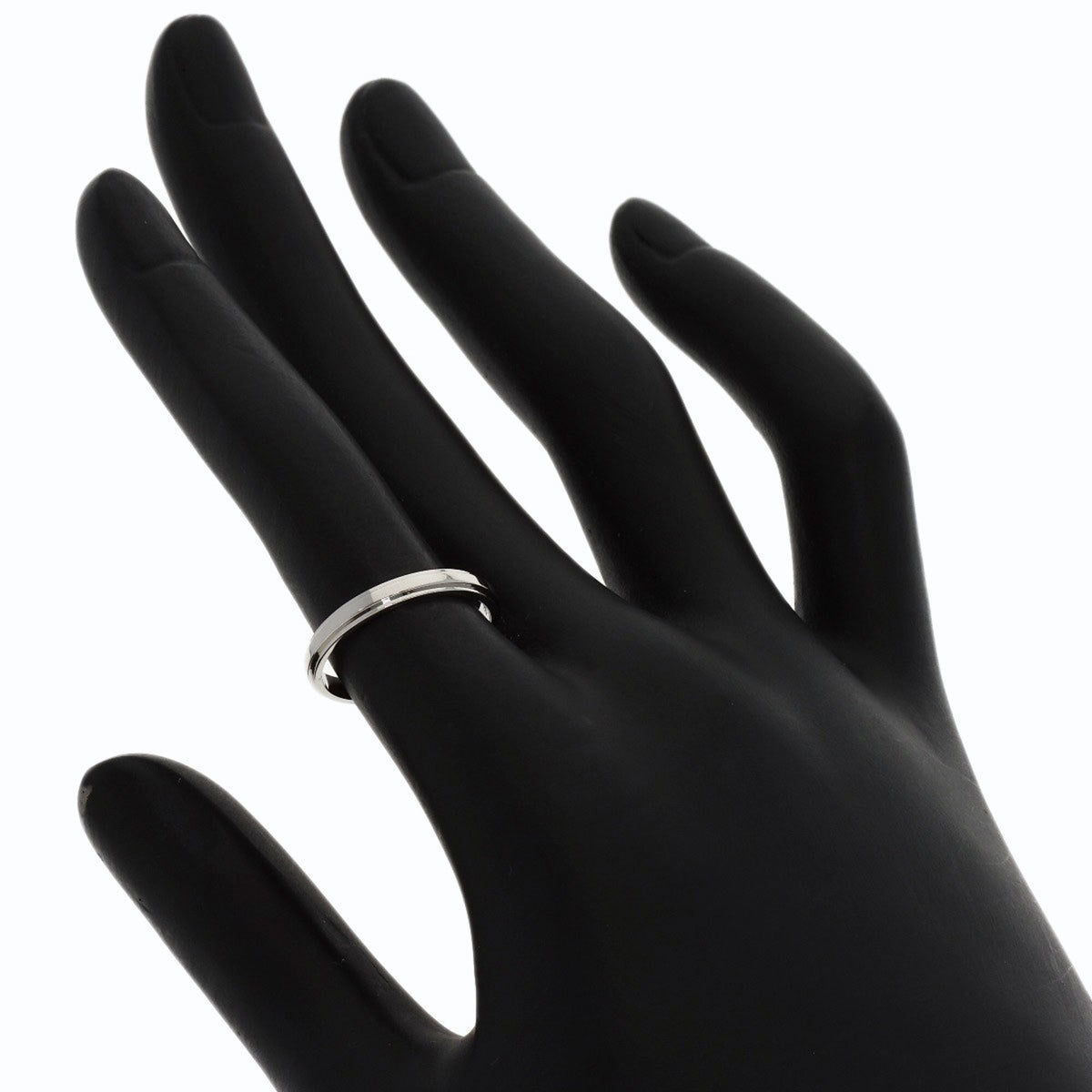 Cartier Platinum 950 Band Ring (Pre-Owned)