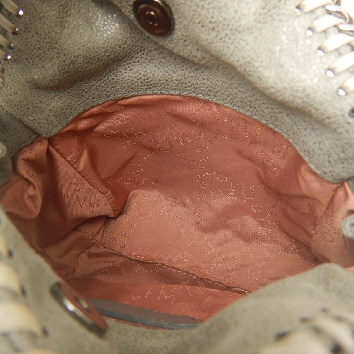 Stella Mccartney Gray Polyester Tote Bag (Pre-Owned)