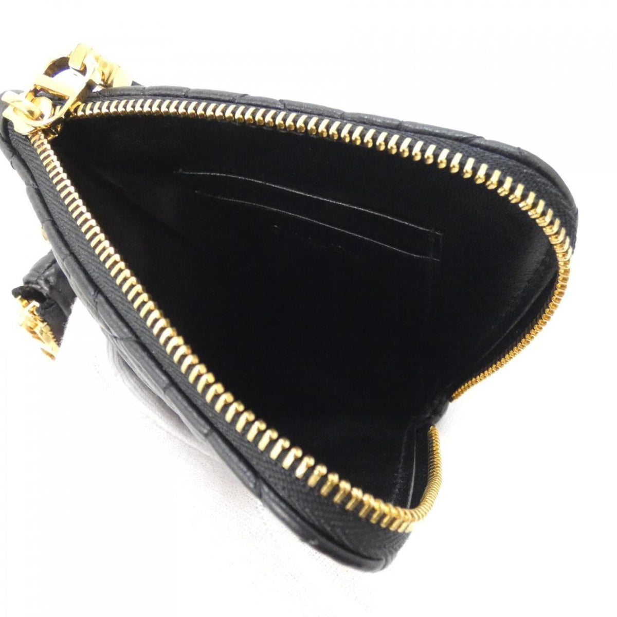 Christian Dior Black Leather Handbag Pouch (Pre-Owned)
