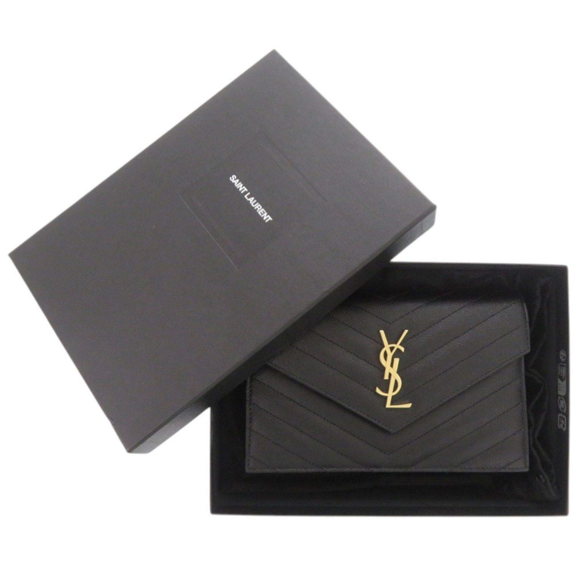 Yves Saint Laurent Black Leather Shoulder Bag (Pre-Owned)