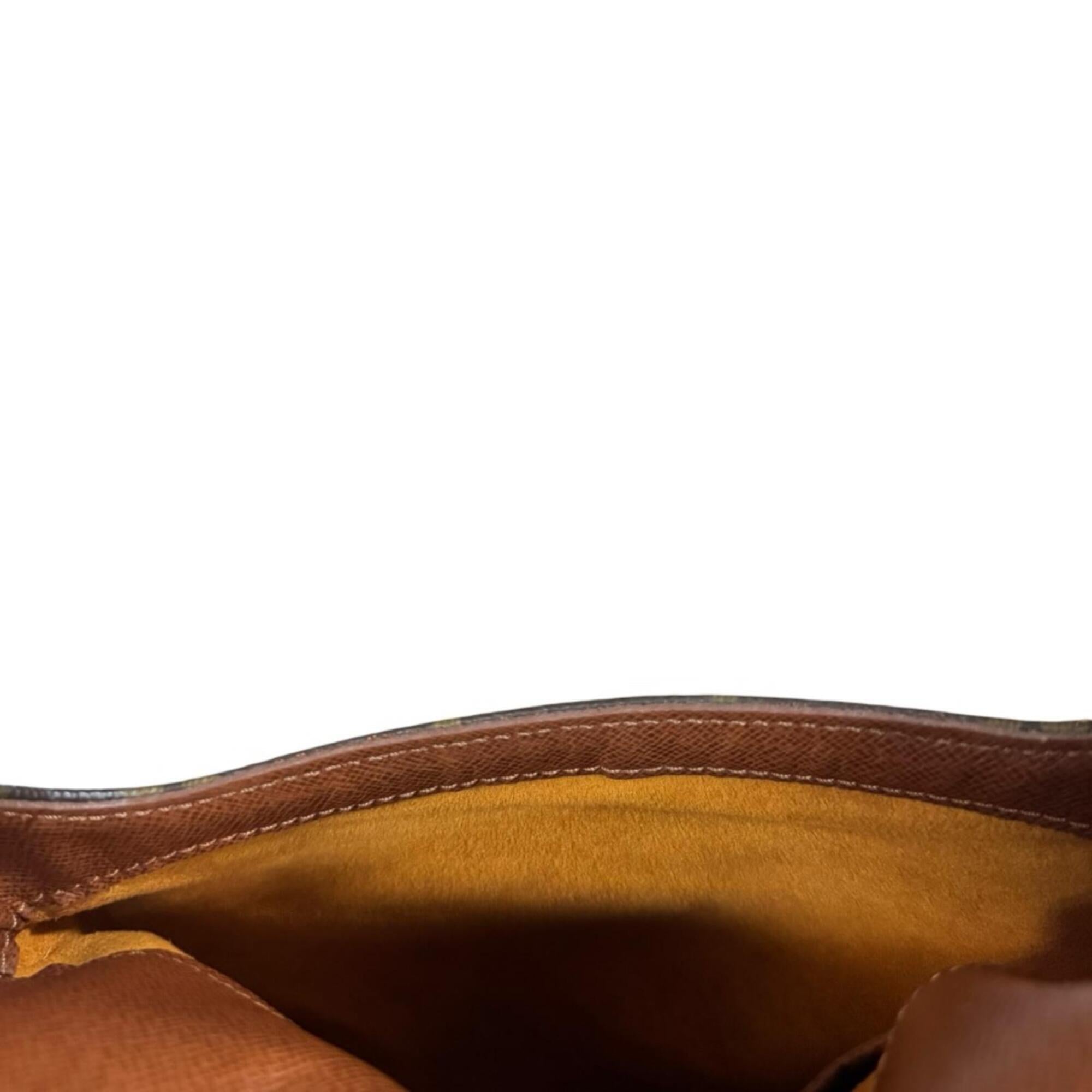 Louis Vuitton Brown Monogram Canvas Shoulder Bag (Pre-Owned)