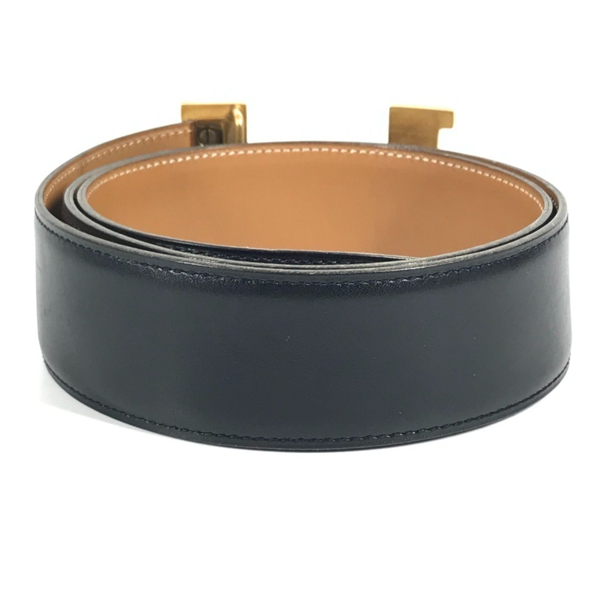 Hermes Constance Black Standard Belt (Pre-Owned)