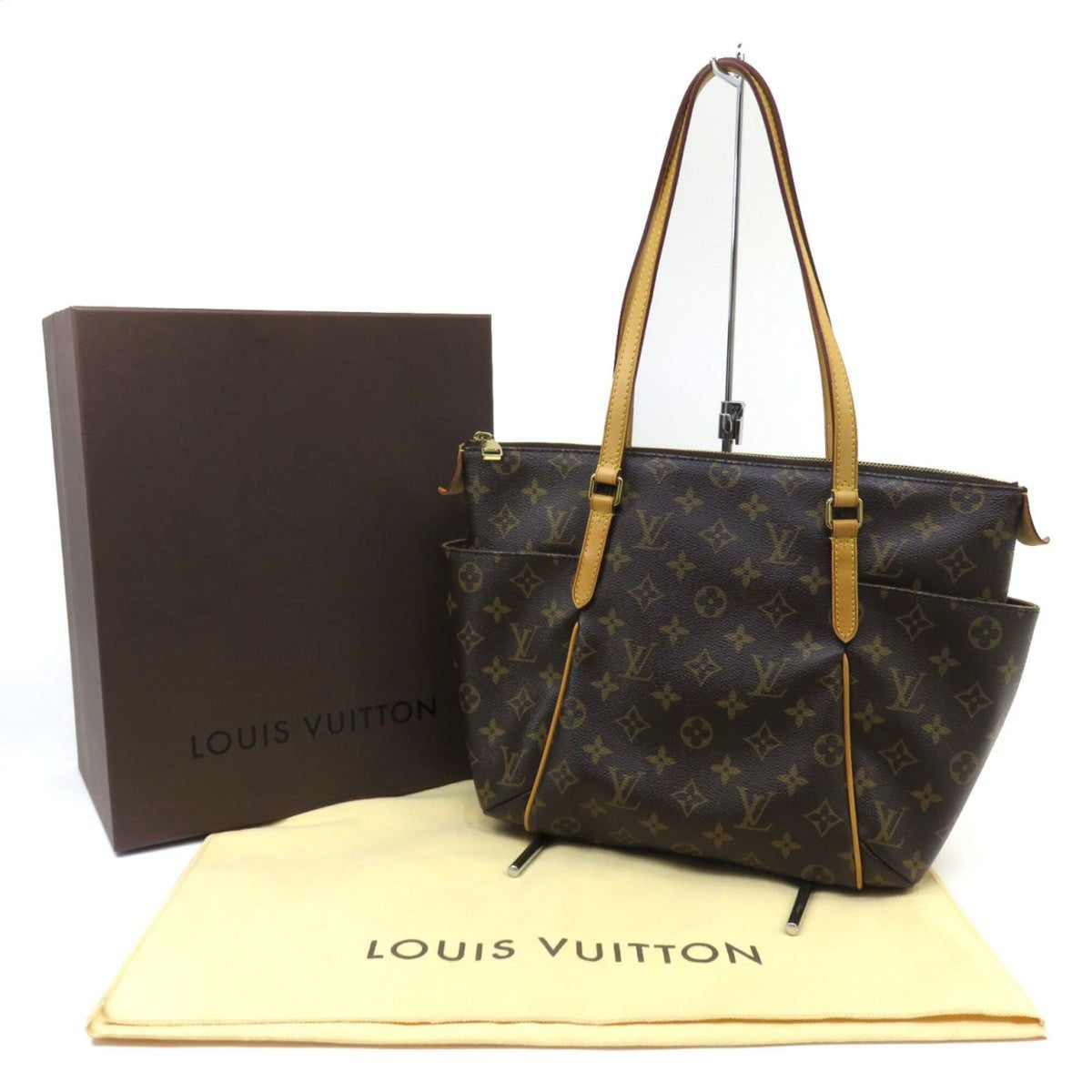 Louis Vuitton Brown Monogram Monogram Shoulder Bag Tote Bag (Pre-Owned)