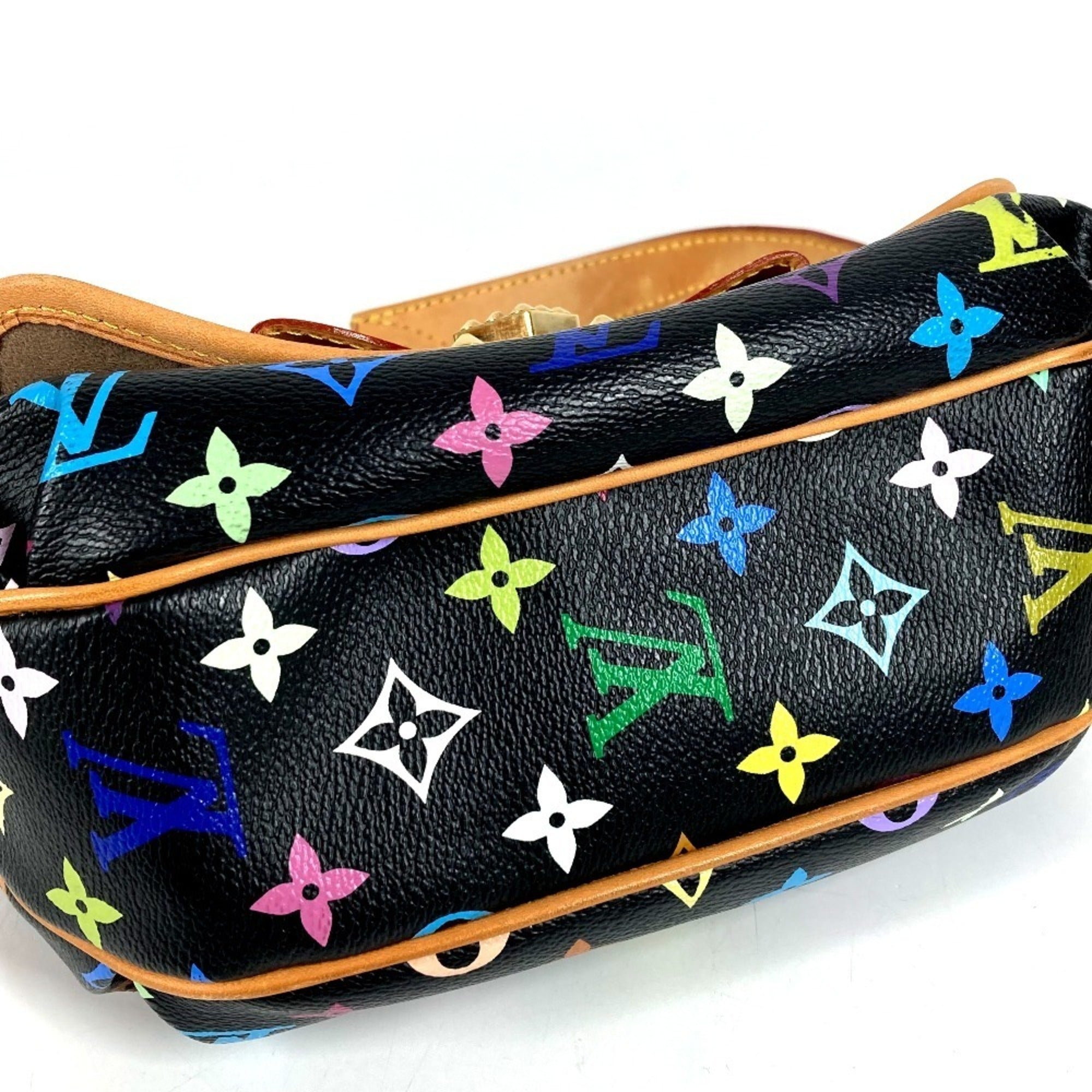 Louis Vuitton Monogram Multicolore Black Noir Monogram Multicolore Handbag Shoulder Bag (Pre-Owned)