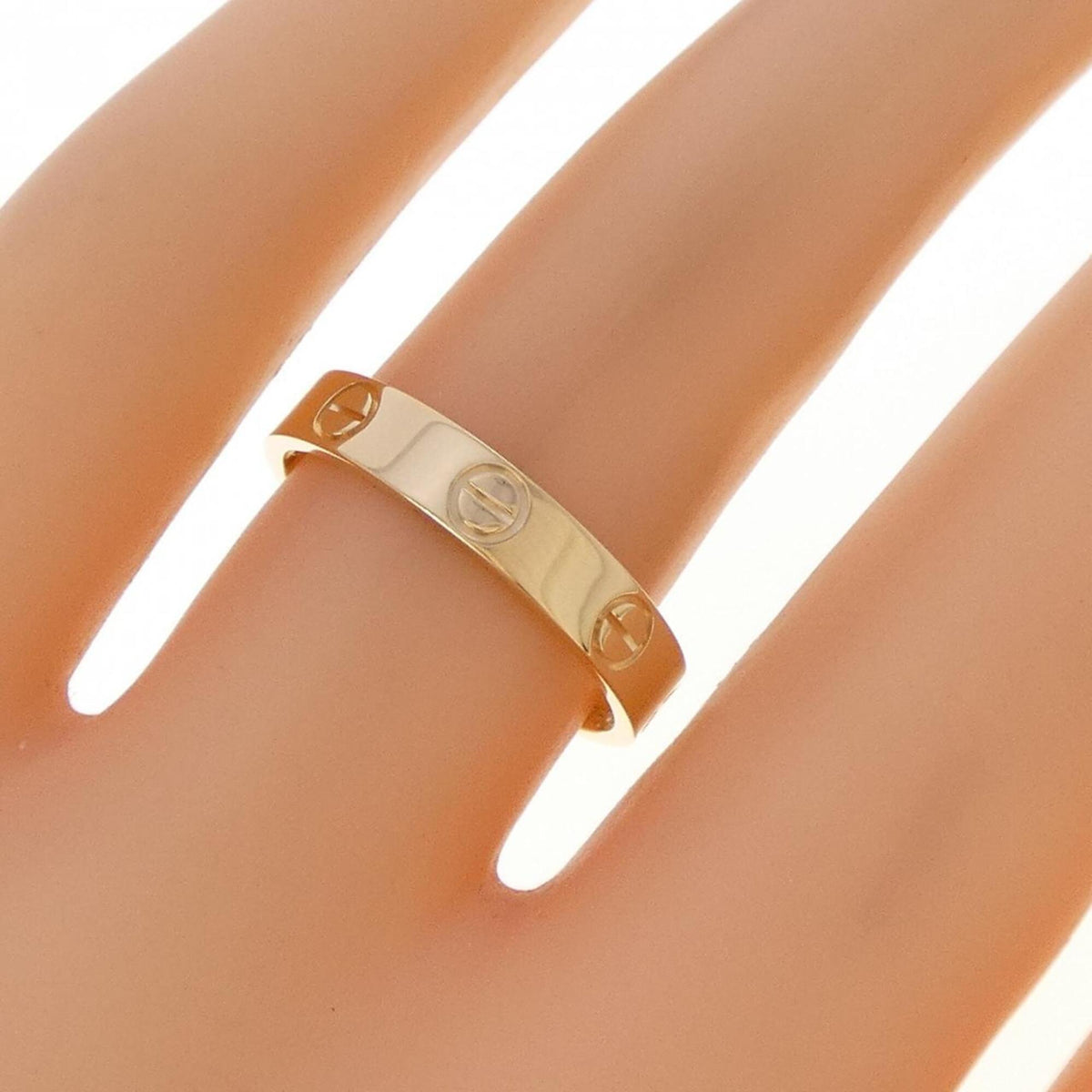 Cartier Love Yellow Gold (18K) Band Ring (Pre-Owned)