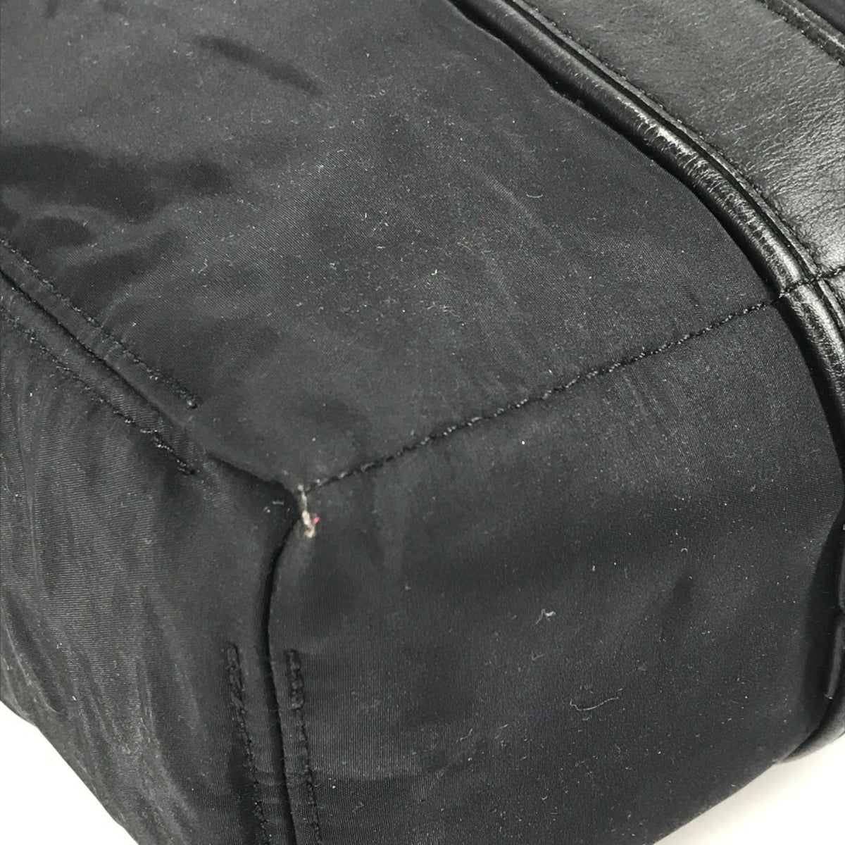 Hermes Acapulco Black Nylon Shoulder Bag Tote Bag (Pre-Owned)