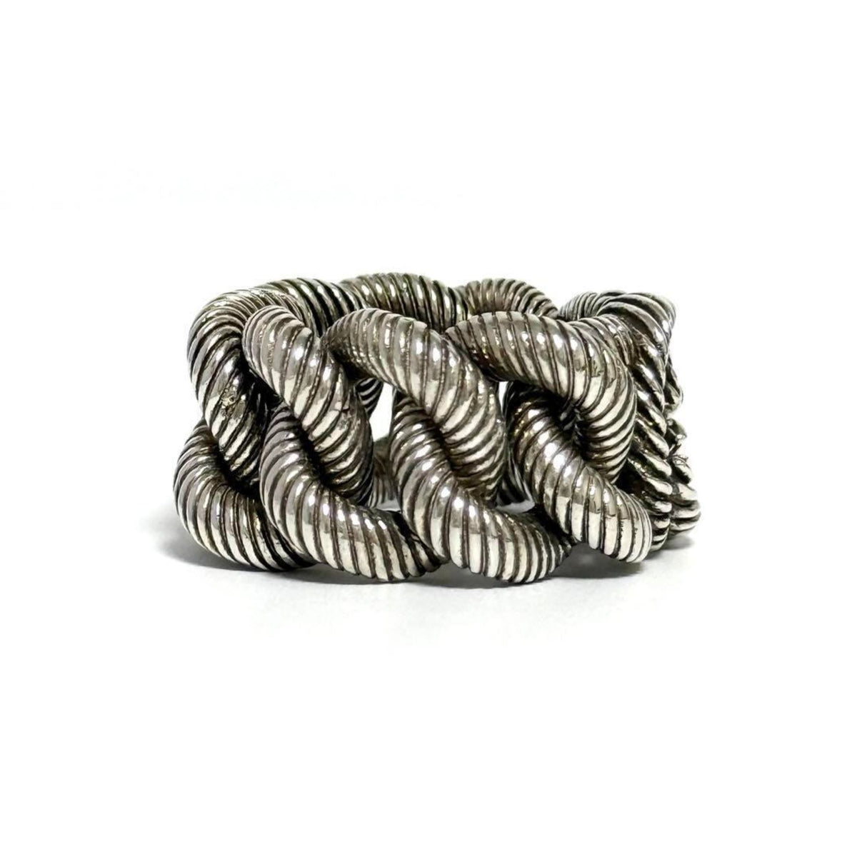 Gucci Silver 925 Band Ring (Pre-Owned)