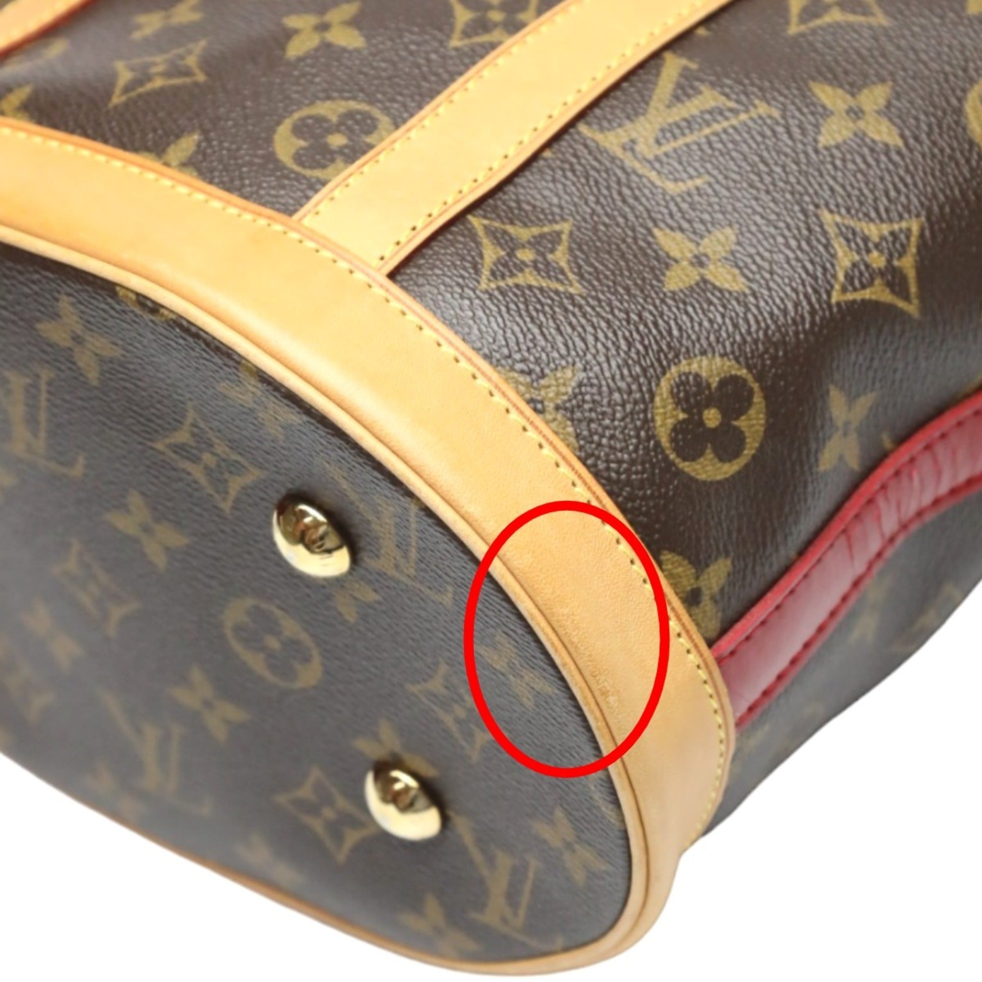 Louis Vuitton Brown Monogram Handbag (Pre-Owned)