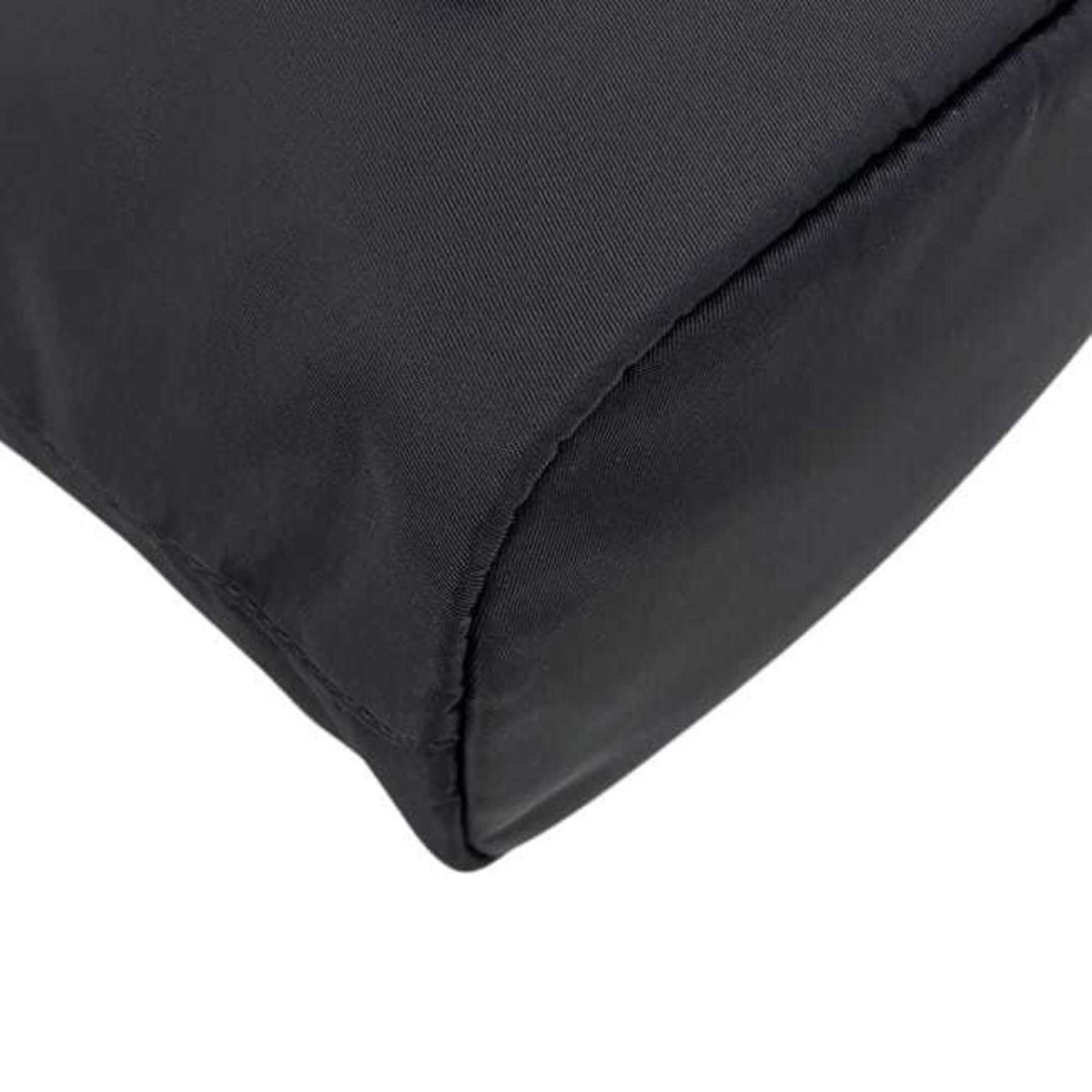 Prada Black Nero Nylon Saffiano Handbag Pouch (Pre-Owned)