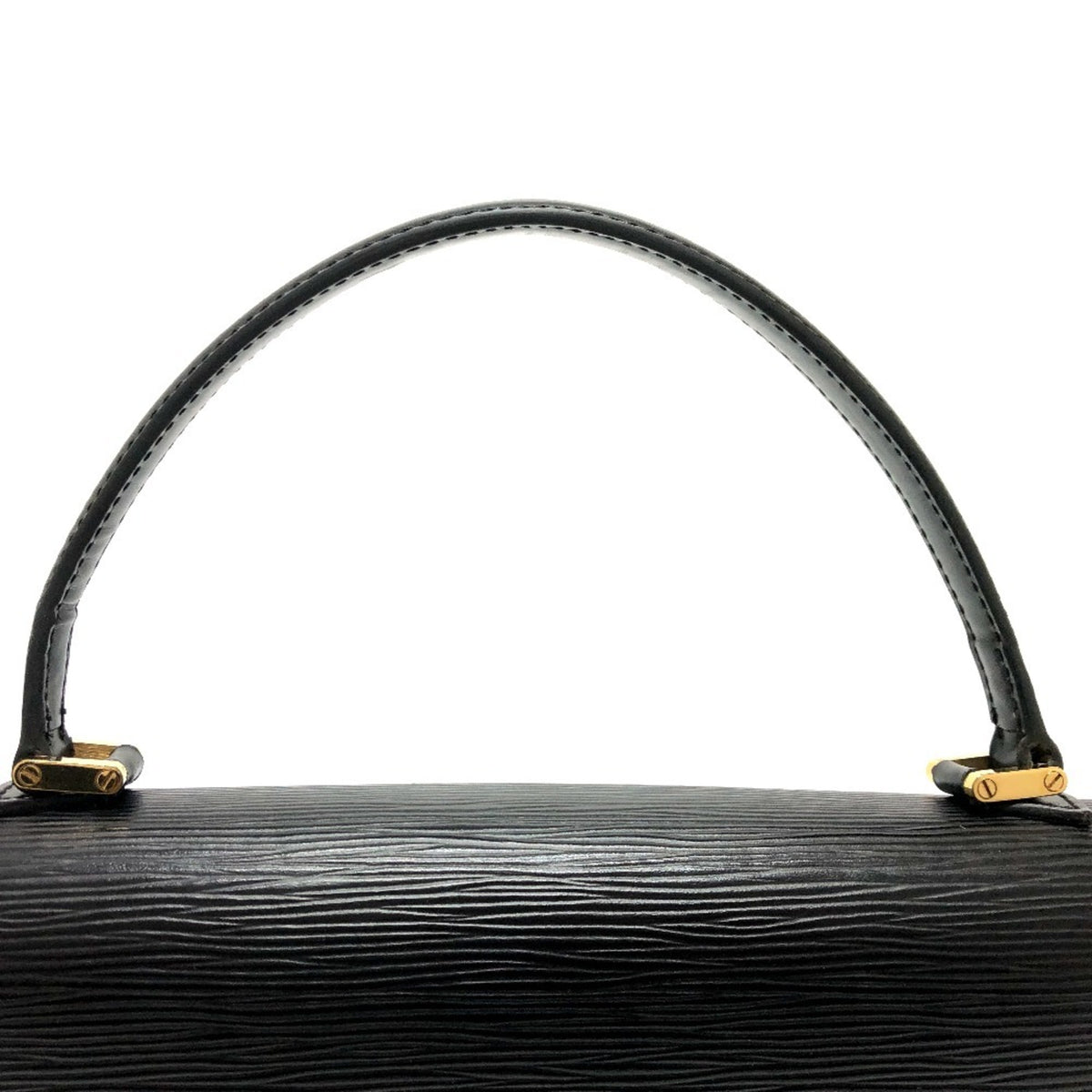 Louis Vuitton Black Epi Leather Handbag (Pre-Owned)