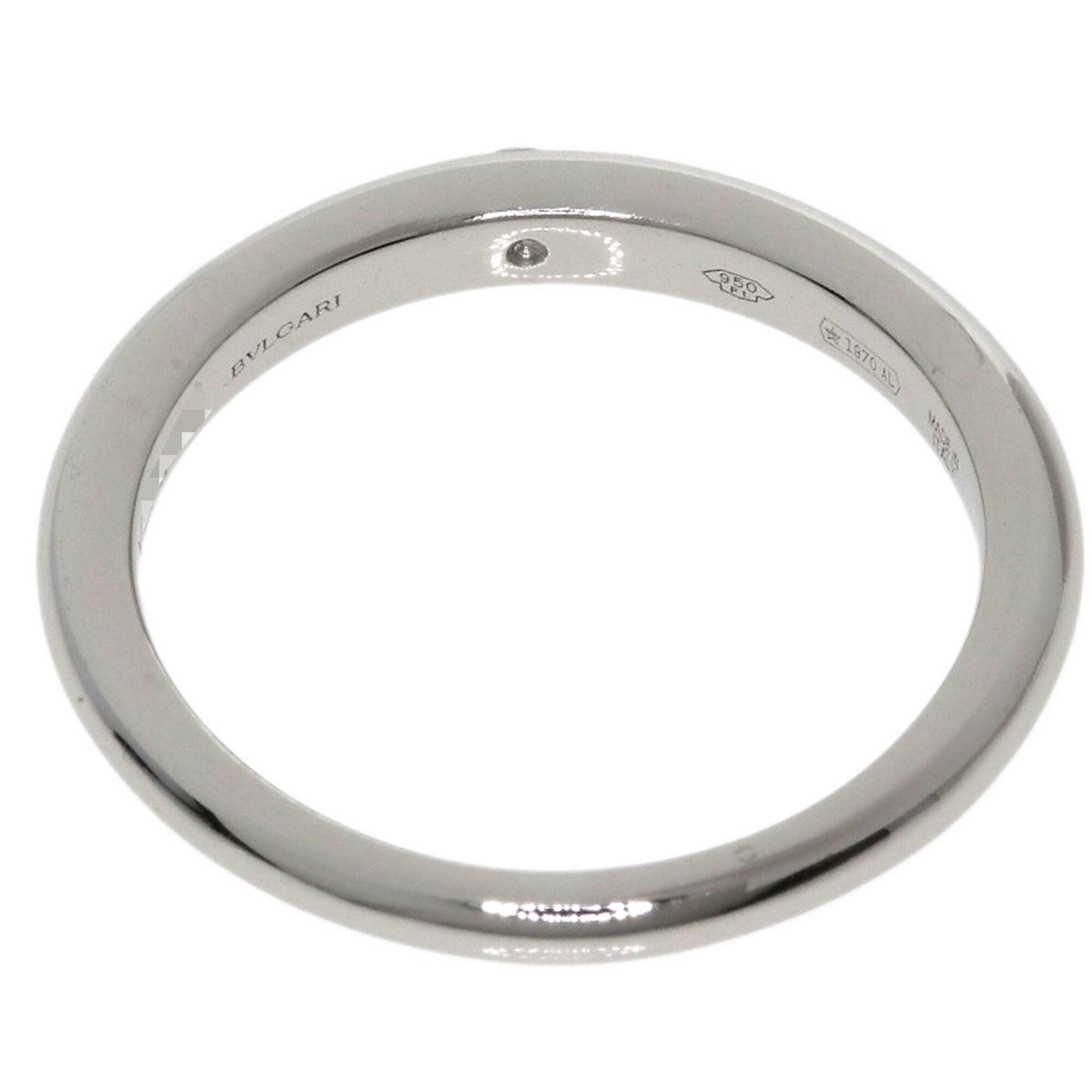 Bvlgari Platinum 950 Band Ring (Pre-Owned)