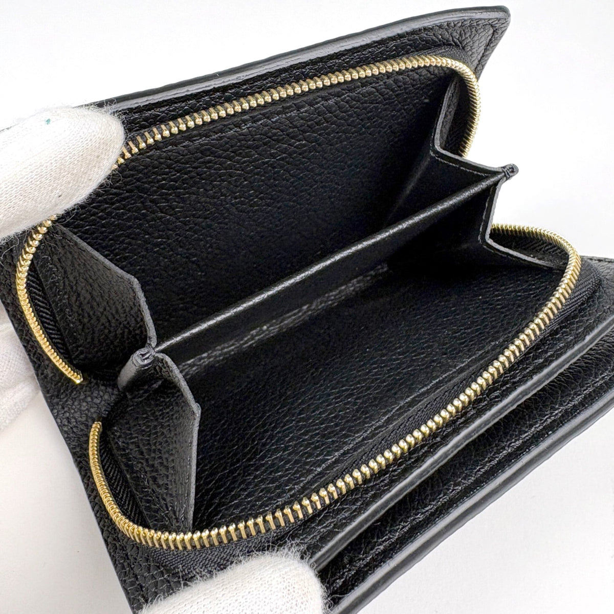 Louis Vuitton Black Noir Monogram Empreinte Wallet (Bi-Fold) (Pre-Owned)