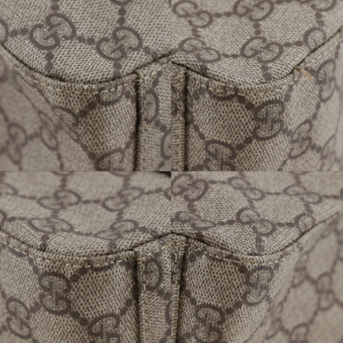 Gucci Brown Gg Supreme Tote Bag (Pre-Owned)