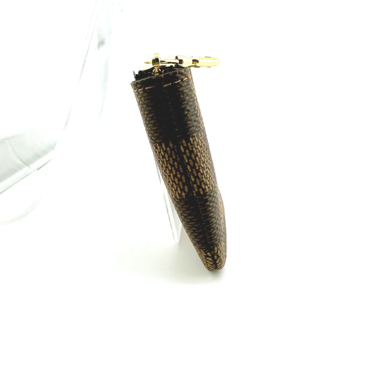 Louis Vuitton Damier Brown Damier Canvas Damier Canvas Coin Purse/Coin Case (Pre-Owned)