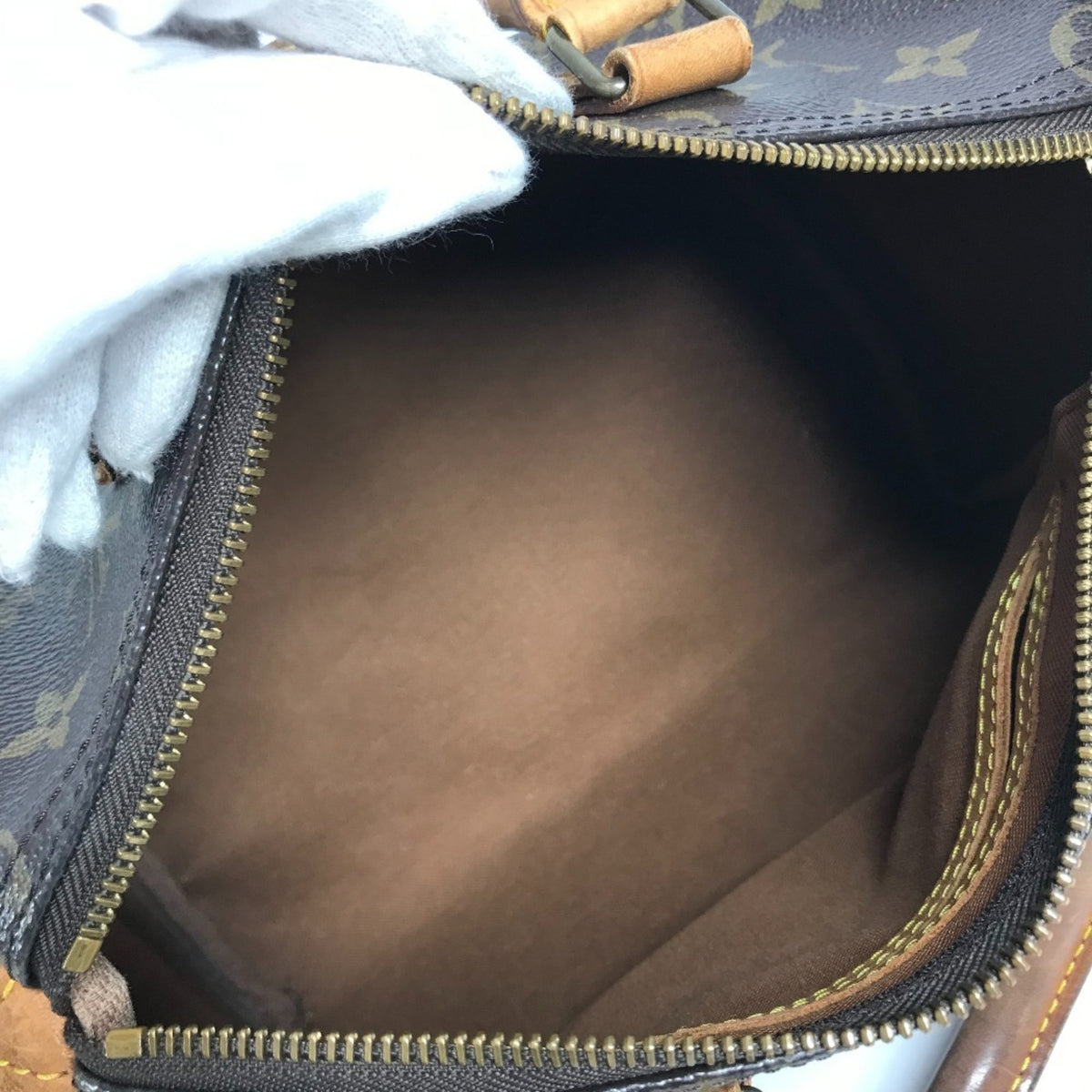 Louis Vuitton Monogram Brown Monogram Boston Bag Handbag (Pre-Owned)