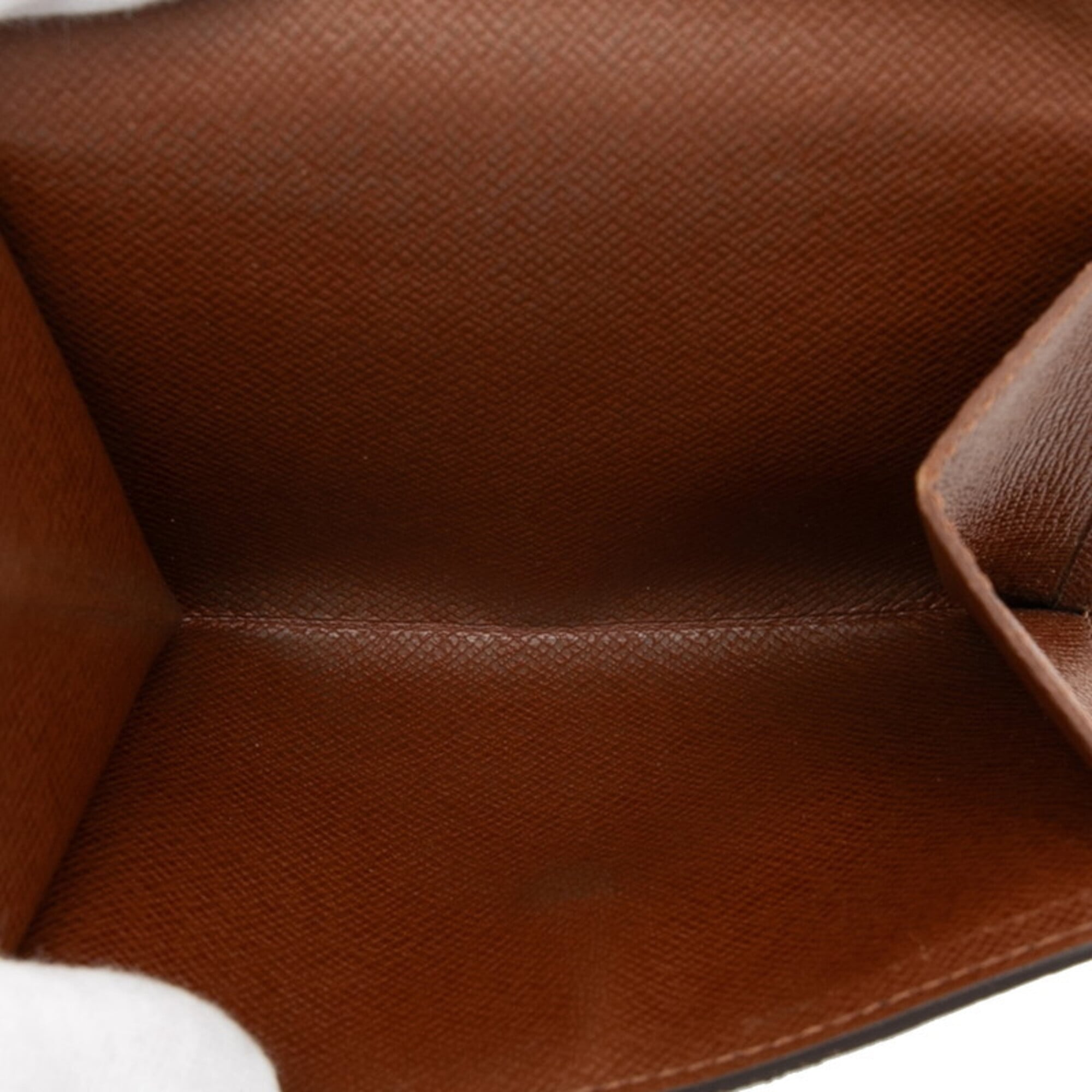 Louis Vuitton Brown Monogram Pvc Leather Wallet (Tri-Fold) (Pre-Owned)