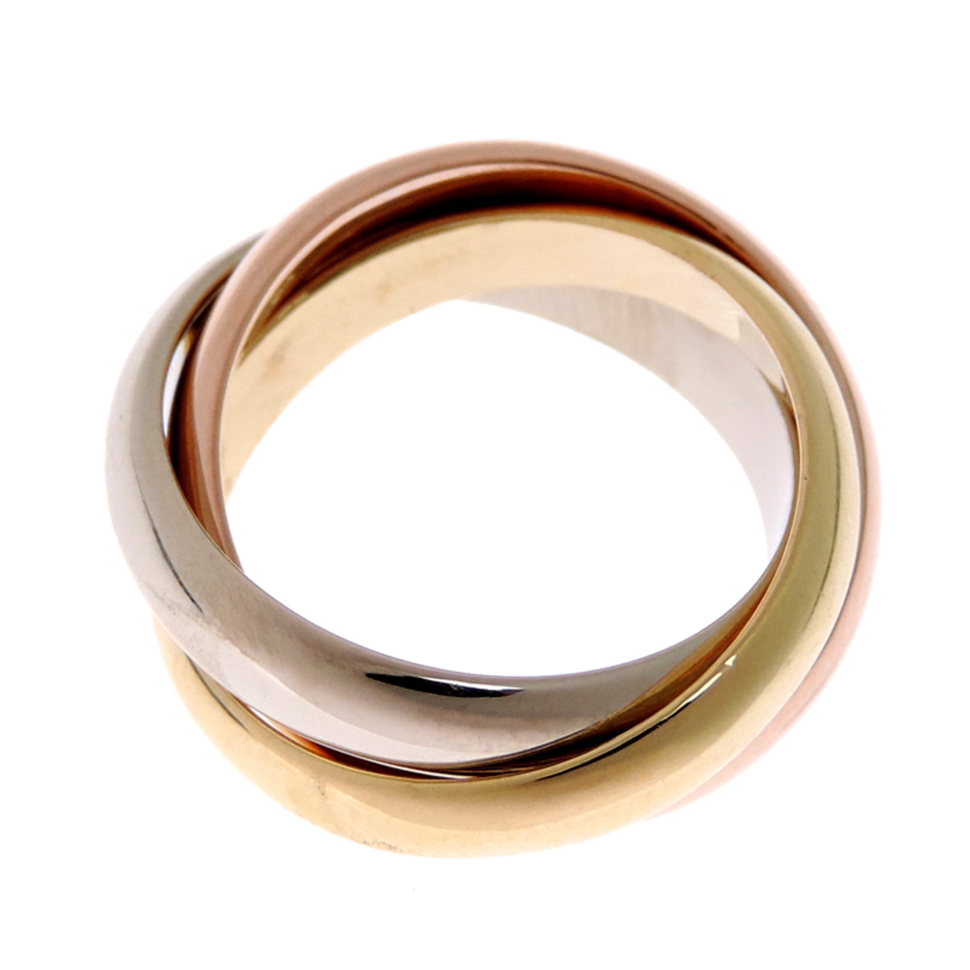 Cartier Yellow Gold (18K) Pink Gold (18K) White Gold (18K) Band Ring (Pre-Owned)