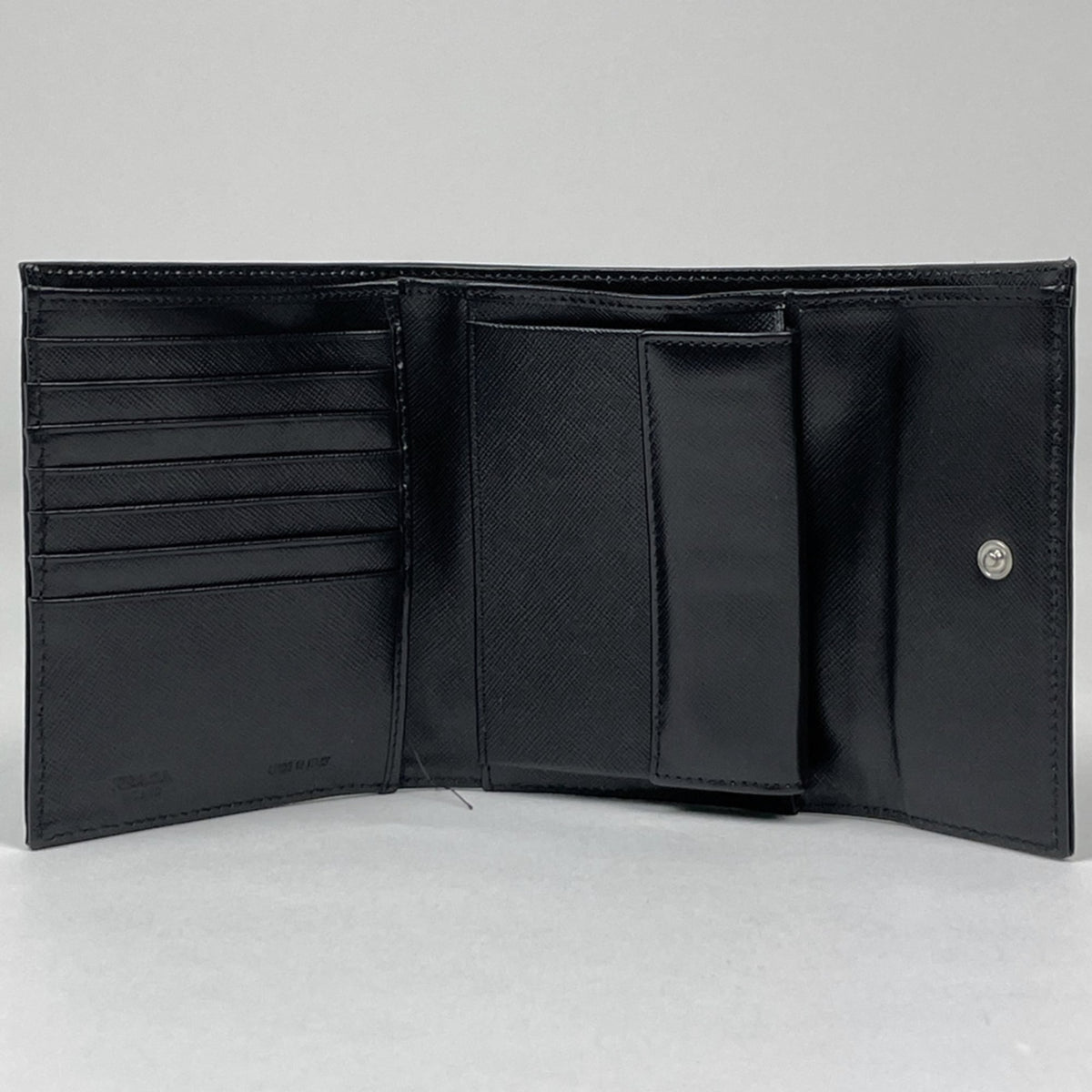 Prada Black Nero Nylon Wallet (Tri-Fold) (Pre-Owned)
