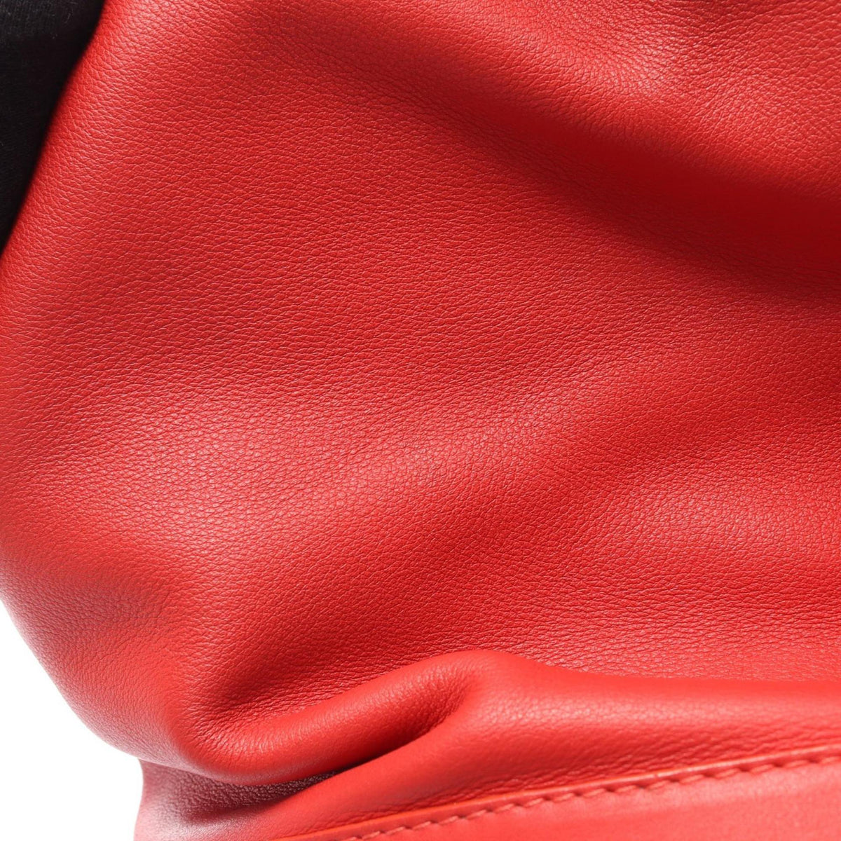 Loewe Red Color Leather Backpack Handbag Pouch (Pre-Owned)