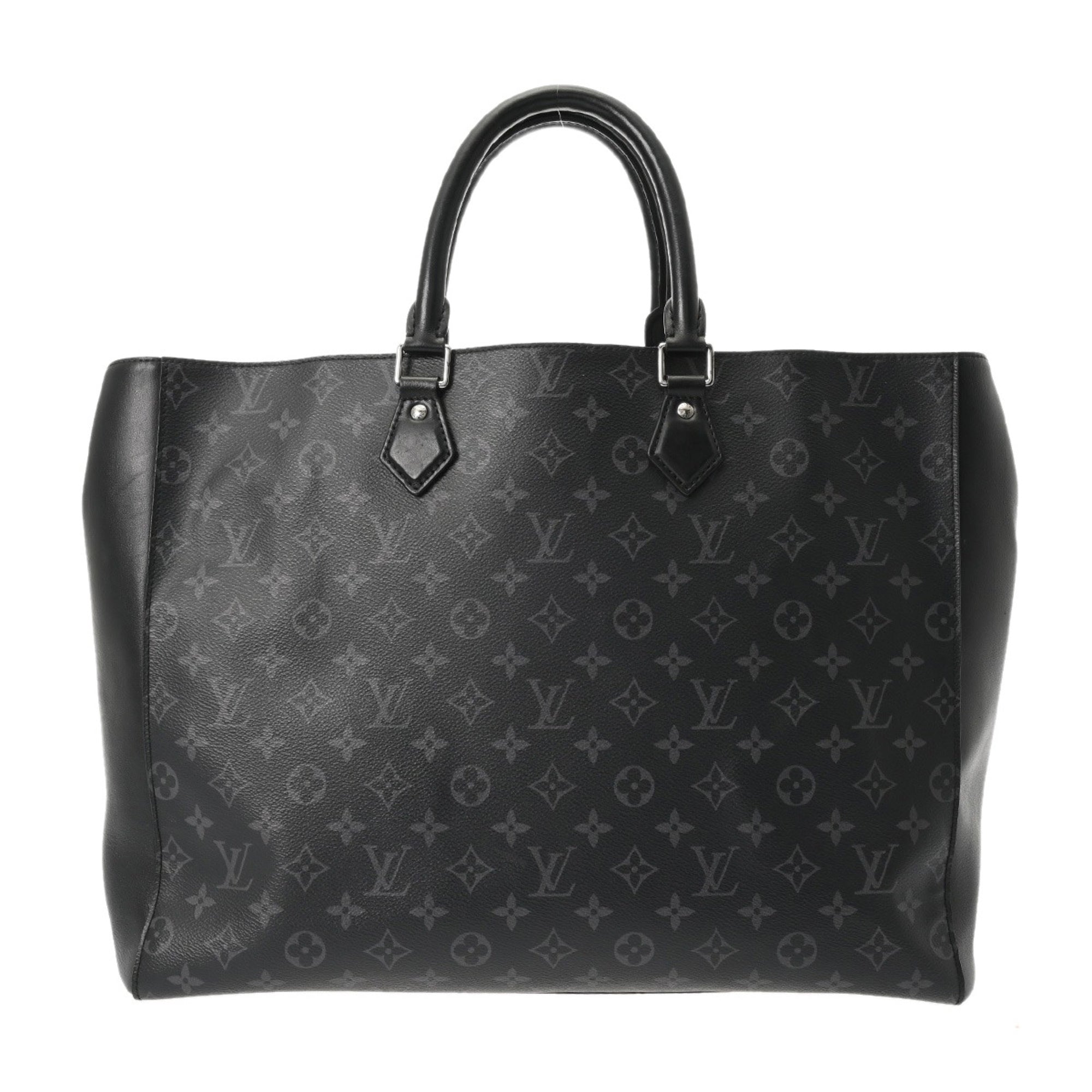 Louis Vuitton Monogram Eclipse Black Gray Monogram Tote Bag (Pre-Owned)