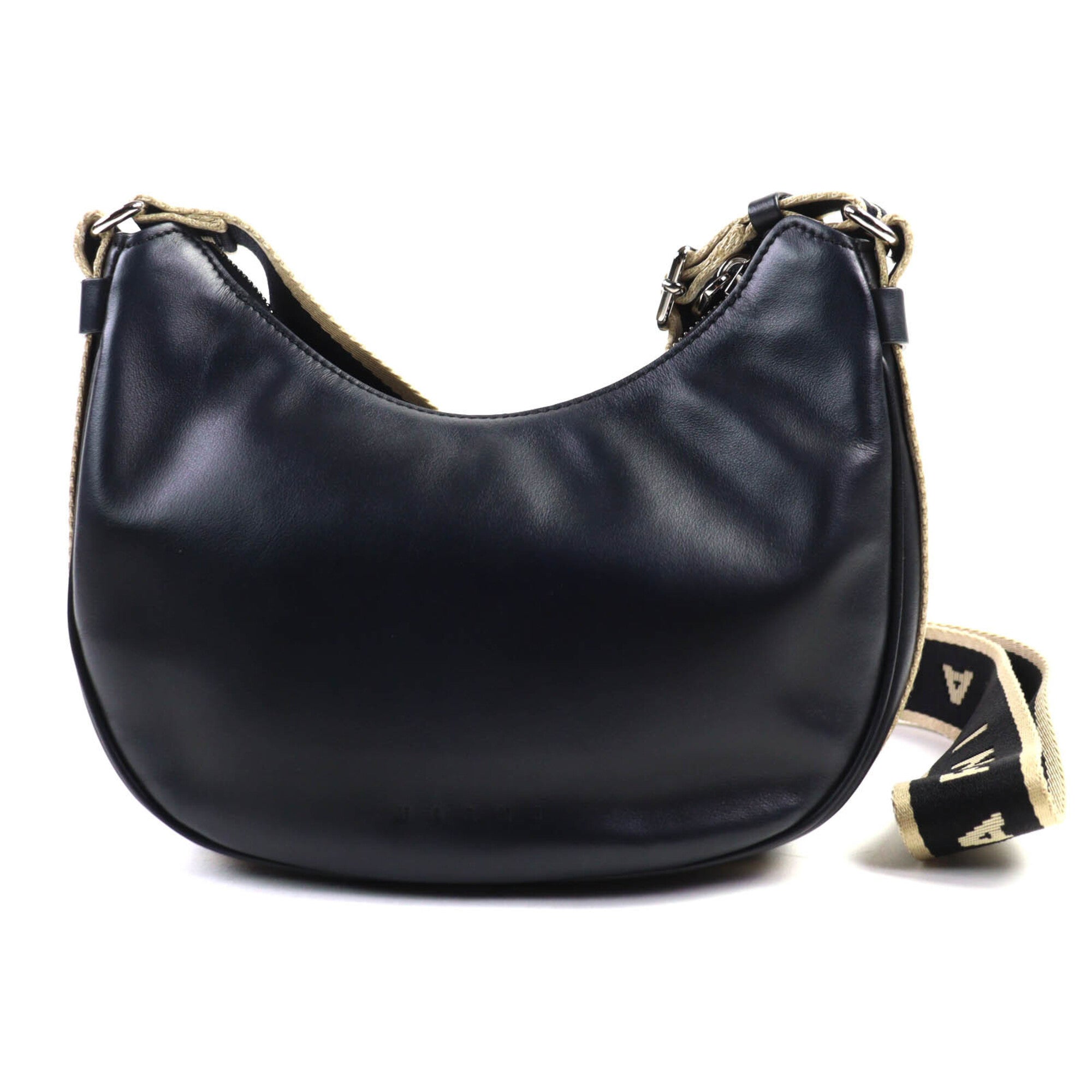 Marni Black Leather Shoulder Bag (Pre-Owned)