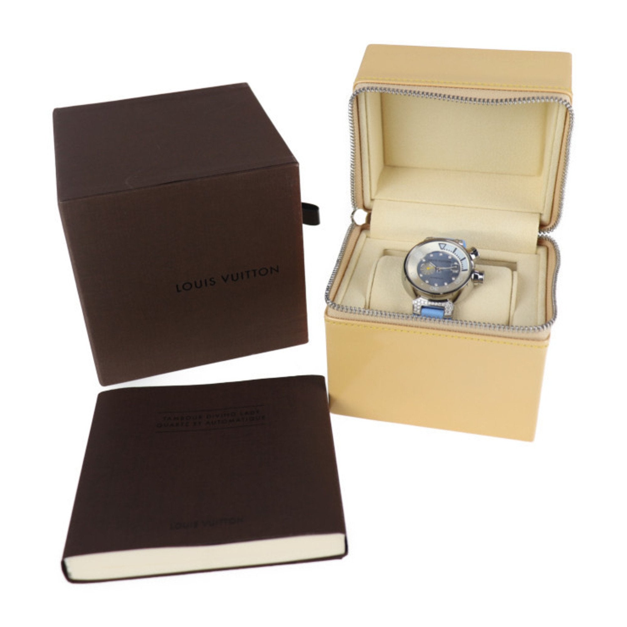 Louis Vuitton Blue Stainless Steel (Pre-Owned)