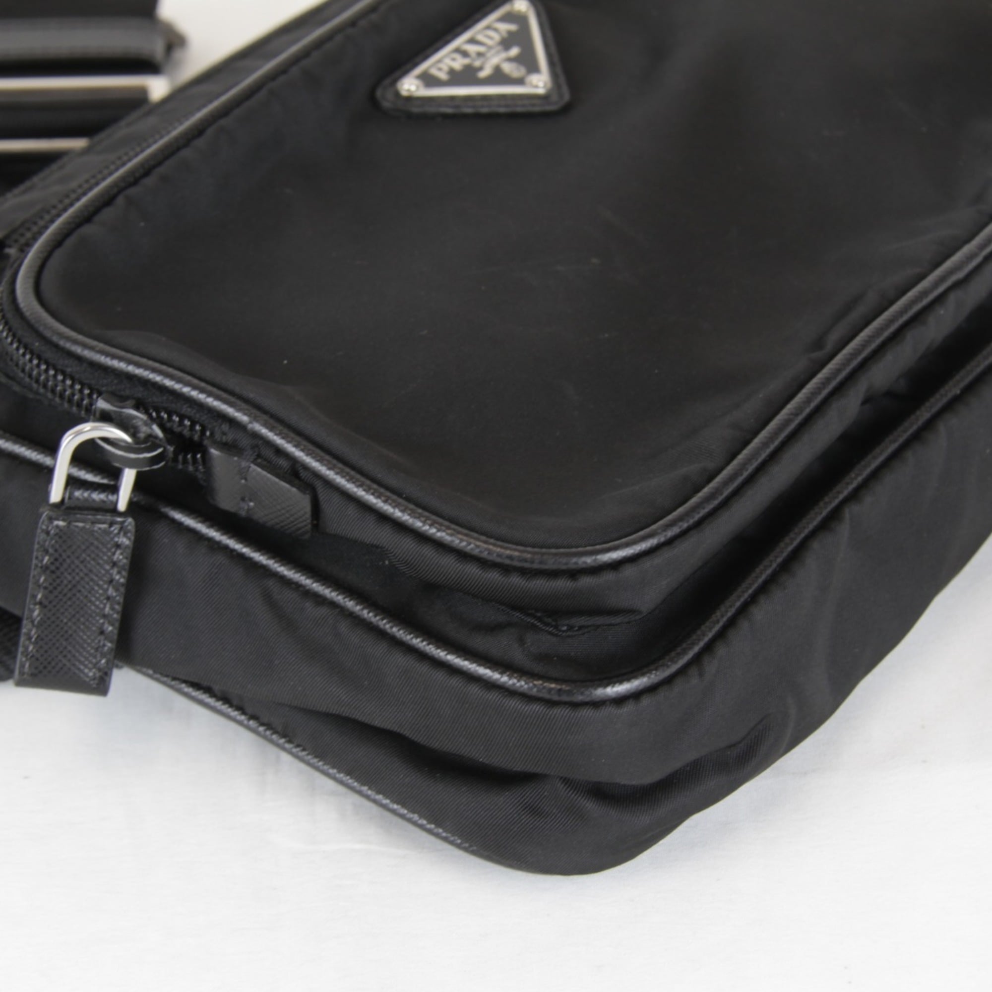 Prada Black Nylon Fanny Pack (Pre-Owned)