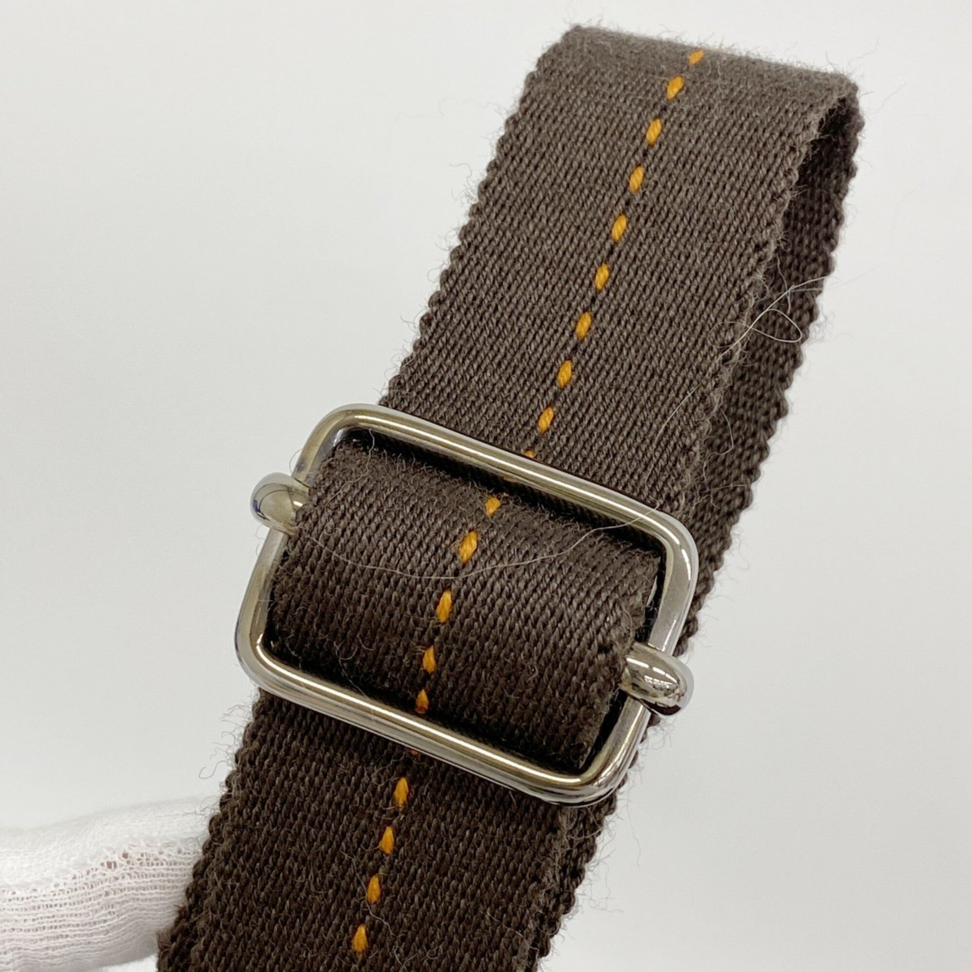Hermes Brown Leather Handbag (Pre-Owned)
