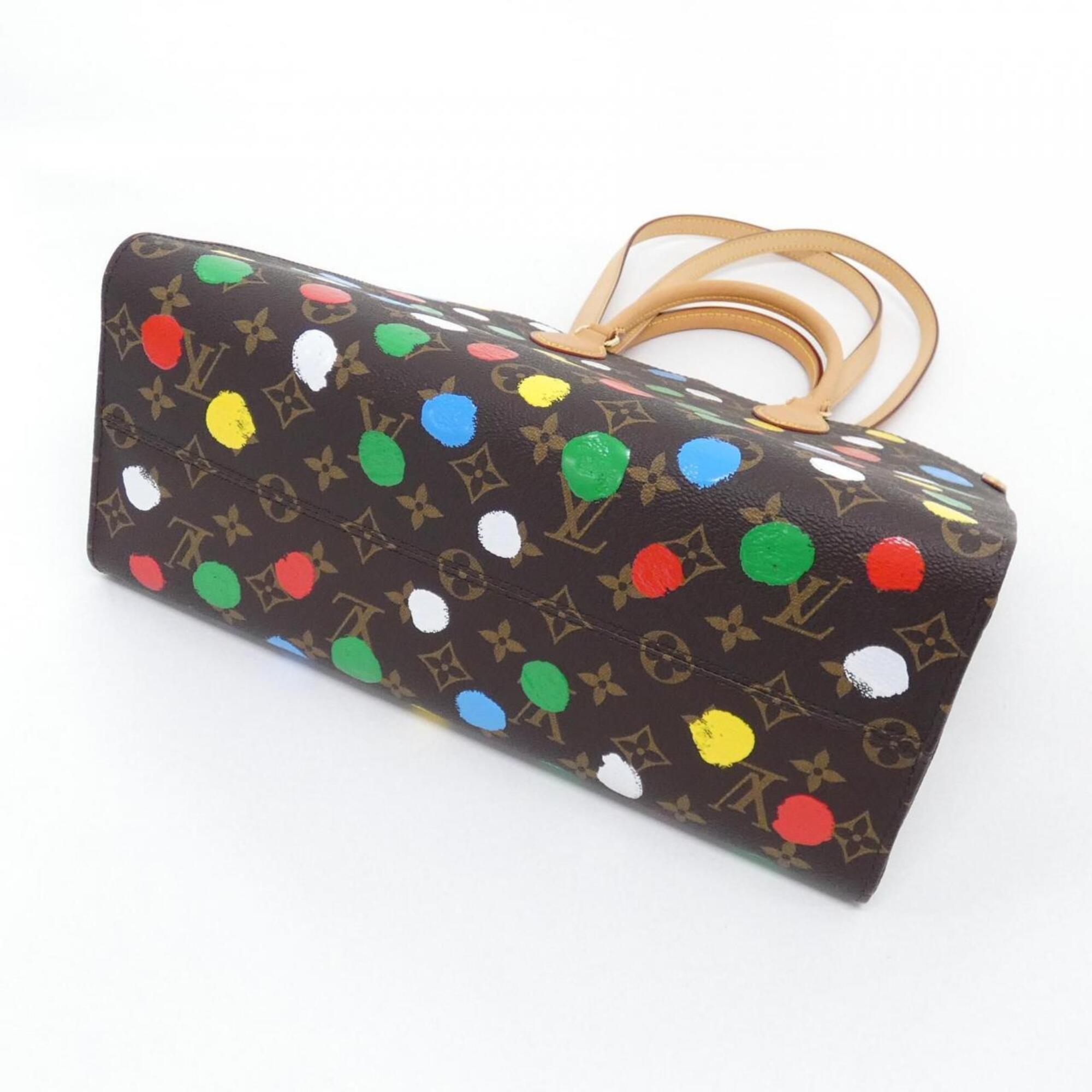 Louis Vuitton Monogram Marron Coated Canvas Handbag (Pre-Owned)