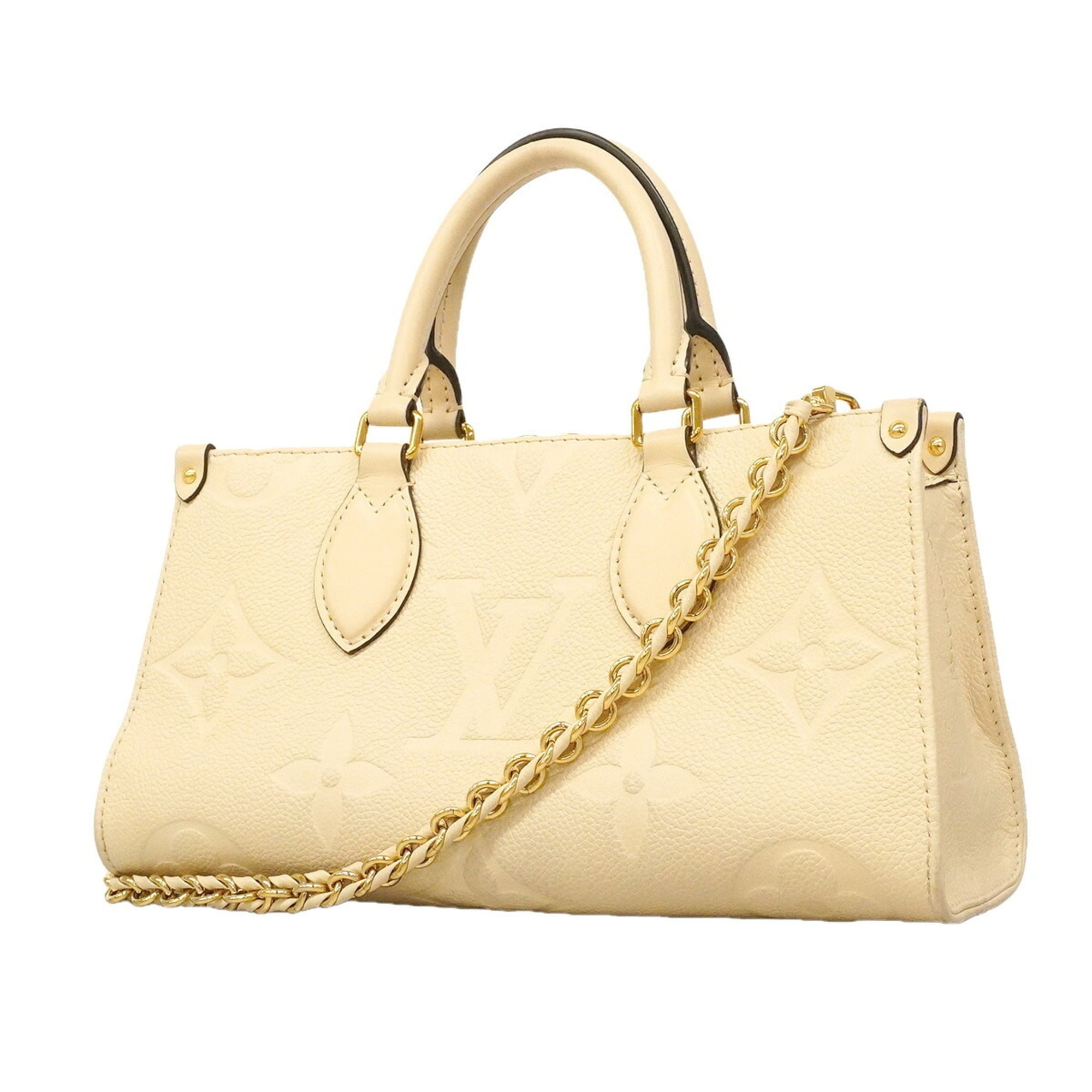 Louis Vuitton Cream Handbag (Pre-Owned)
