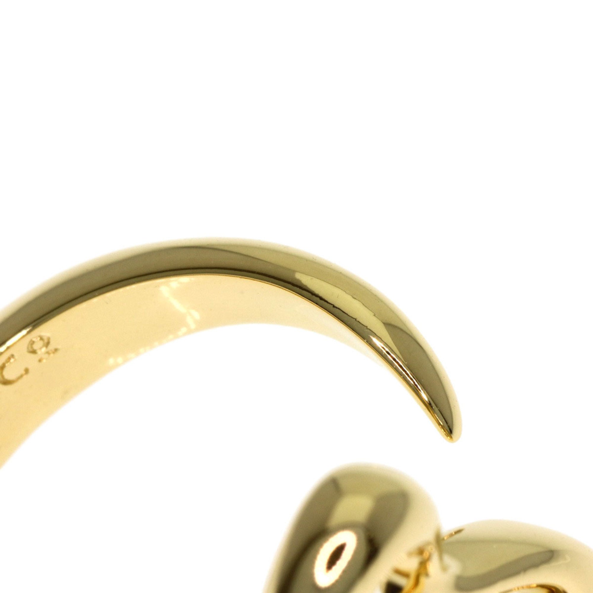 Tiffany Open Heart Yellow Gold (18K) Band Ring (Pre-Owned)