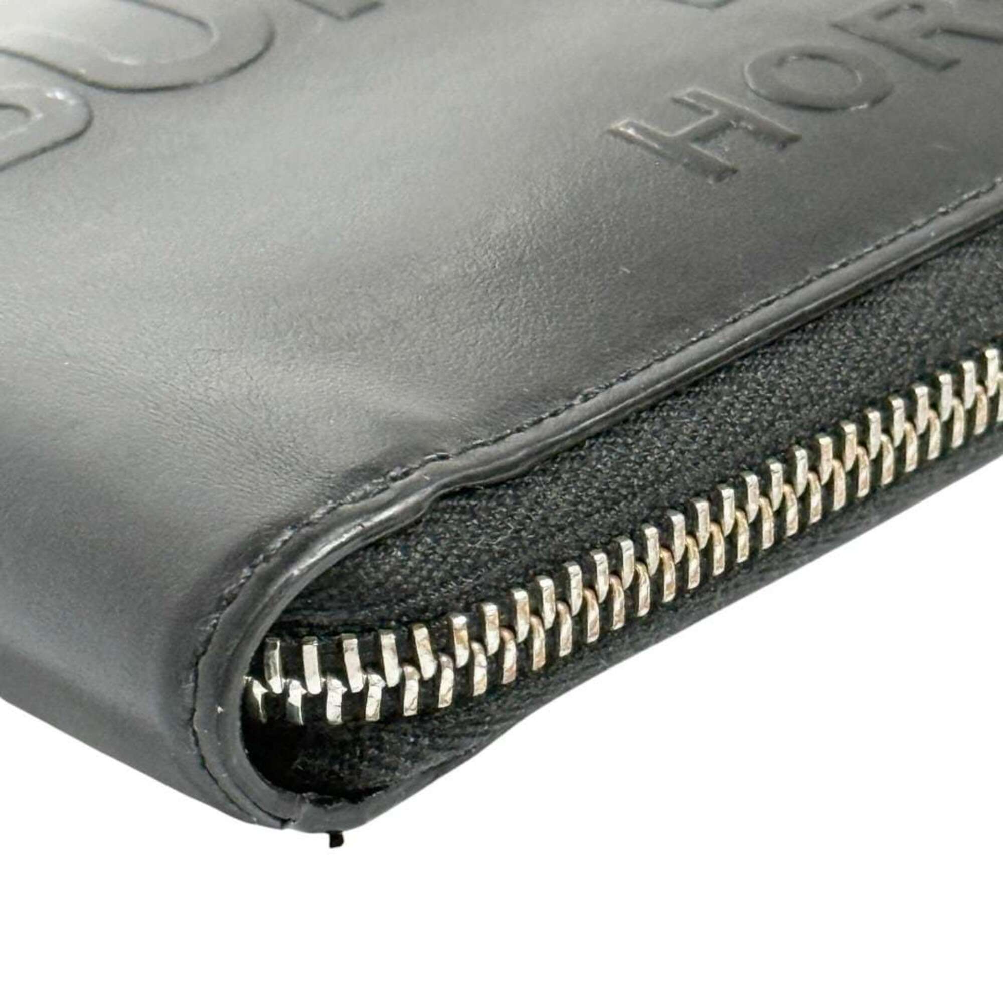 Burberry Black Leather Wallet (Bi-Fold) (Pre-Owned)