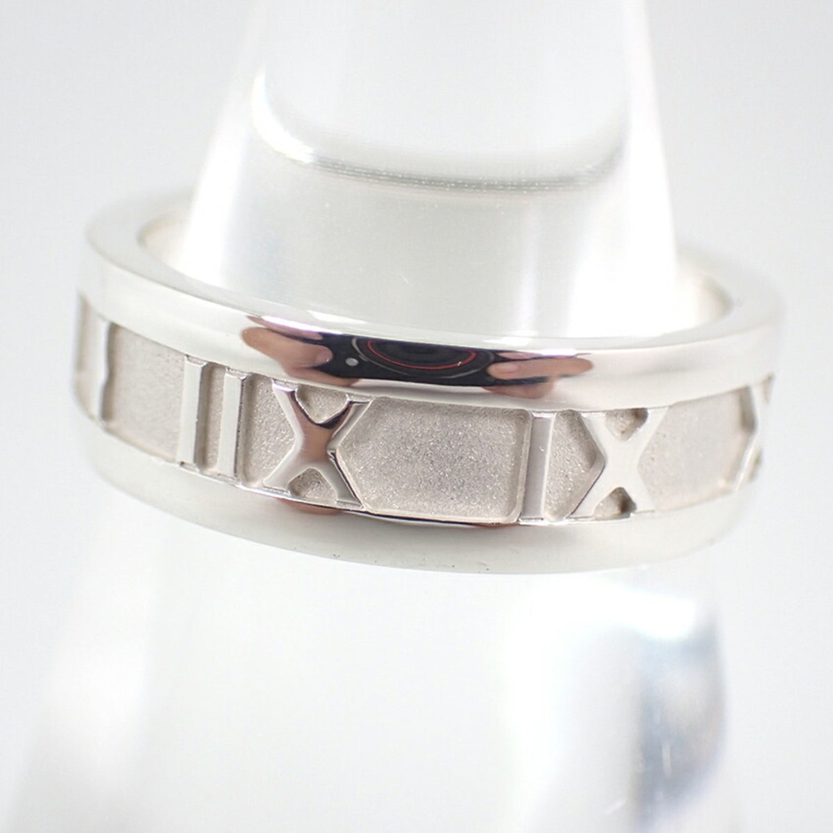 Tiffany Silver Sterling Silver 925 Band Ring (Pre-Owned)