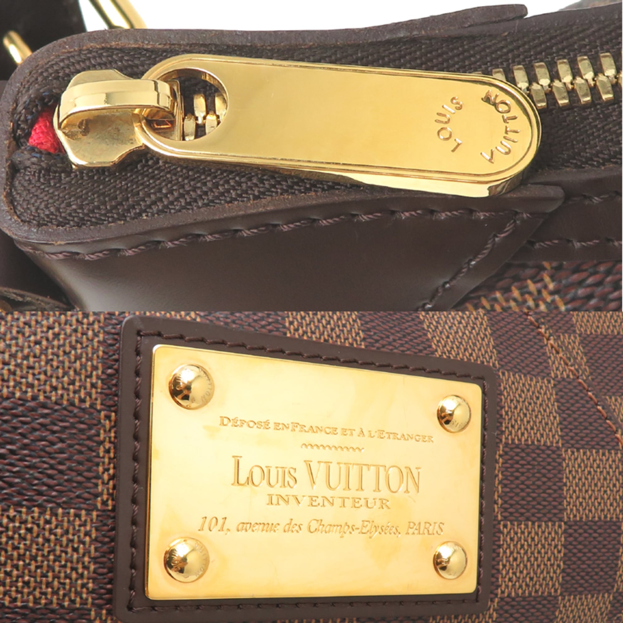 Louis Vuitton Brown Damier Canvas Shoulder Bag (Pre-Owned)