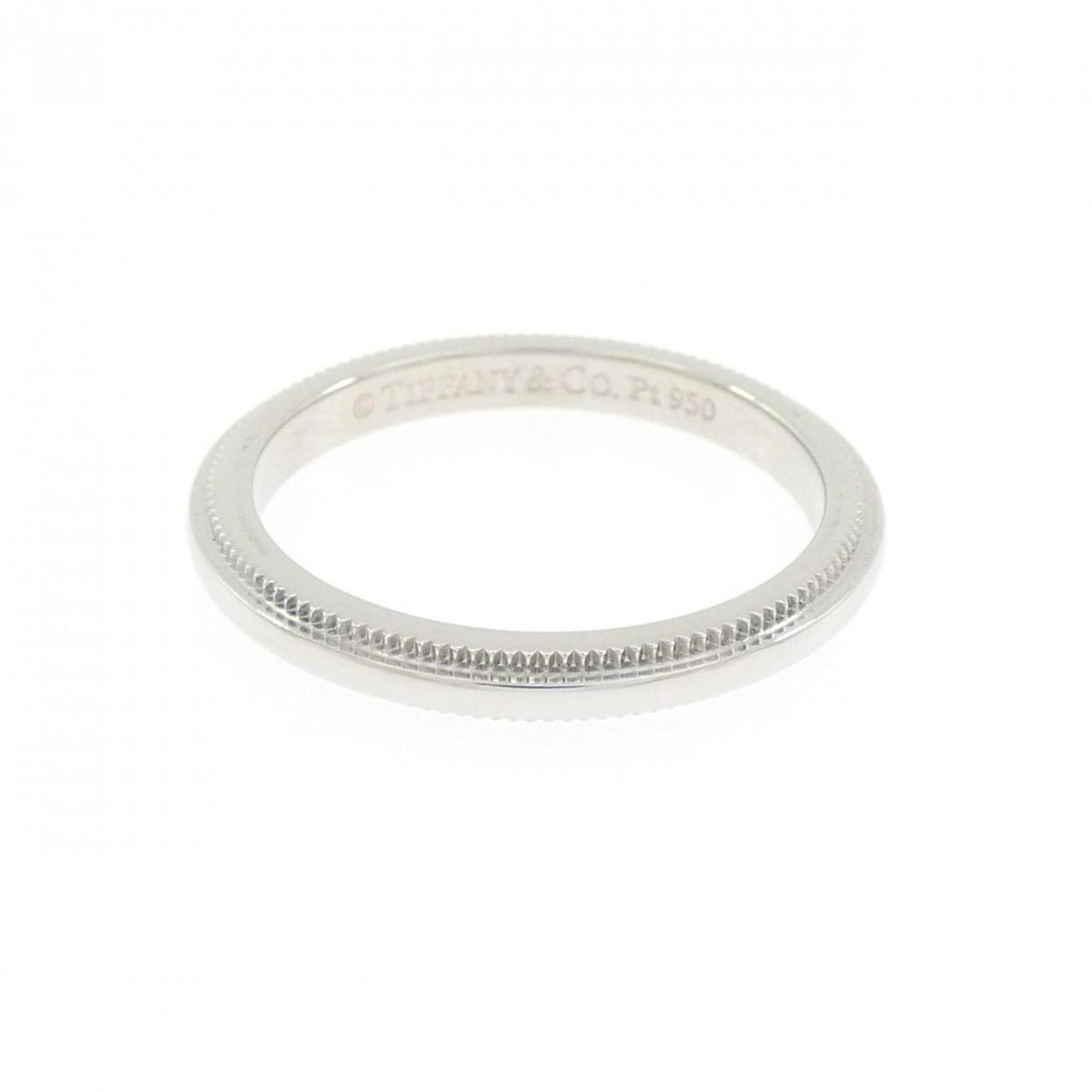 Tiffany Platinum 950 Band Ring (Pre-Owned)