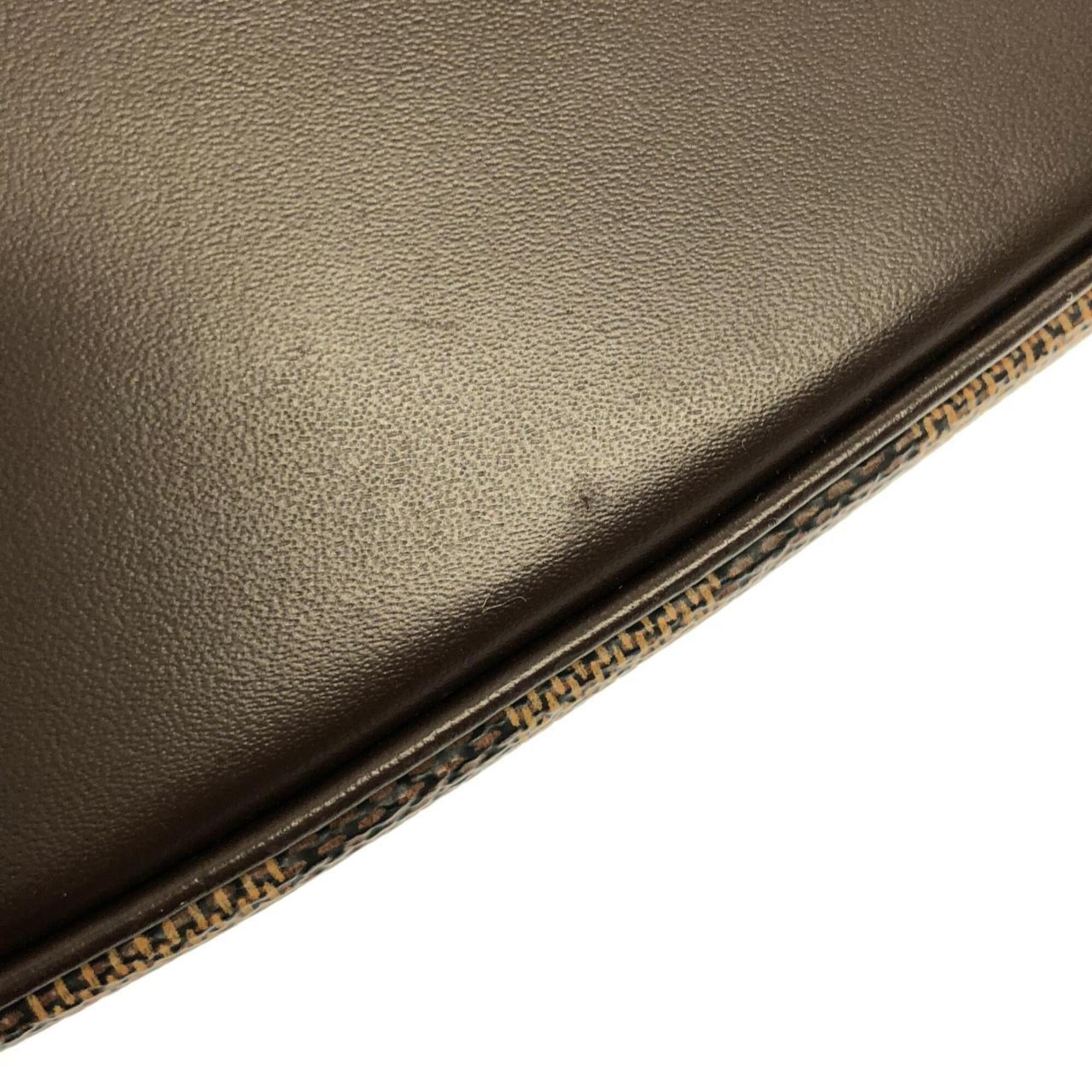 Louis Vuitton Brown Coated Canvas Handbag (Pre-Owned)