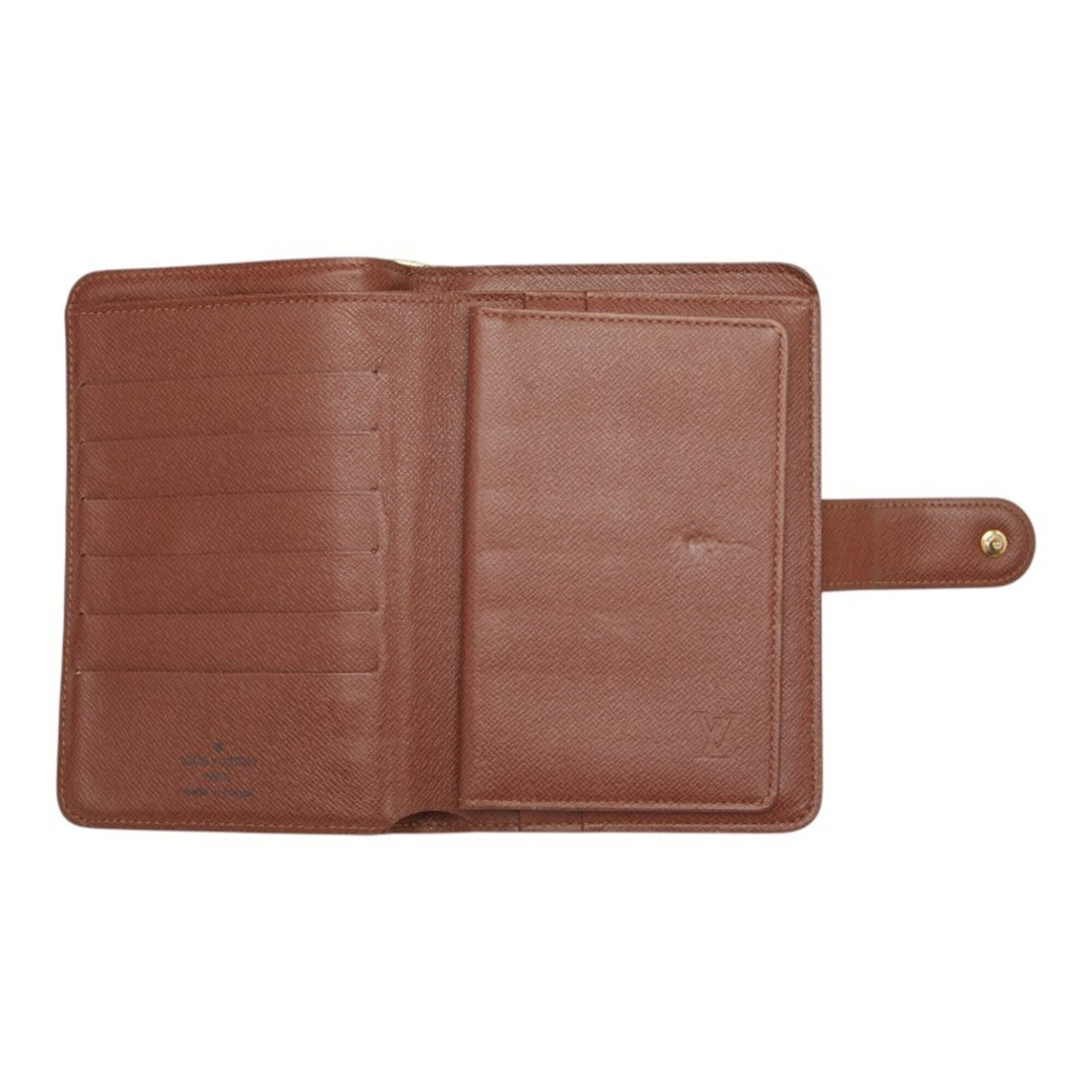 Louis Vuitton Brown Monogram Monogram Wallet (Bi-Fold) (Pre-Owned)