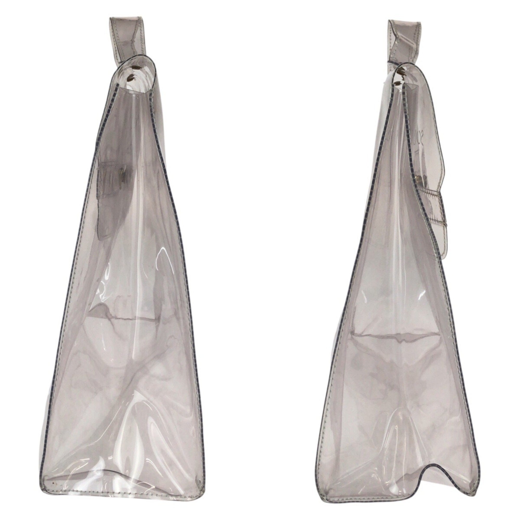Hermes Clear Vinyl Handbag (Pre-Owned)