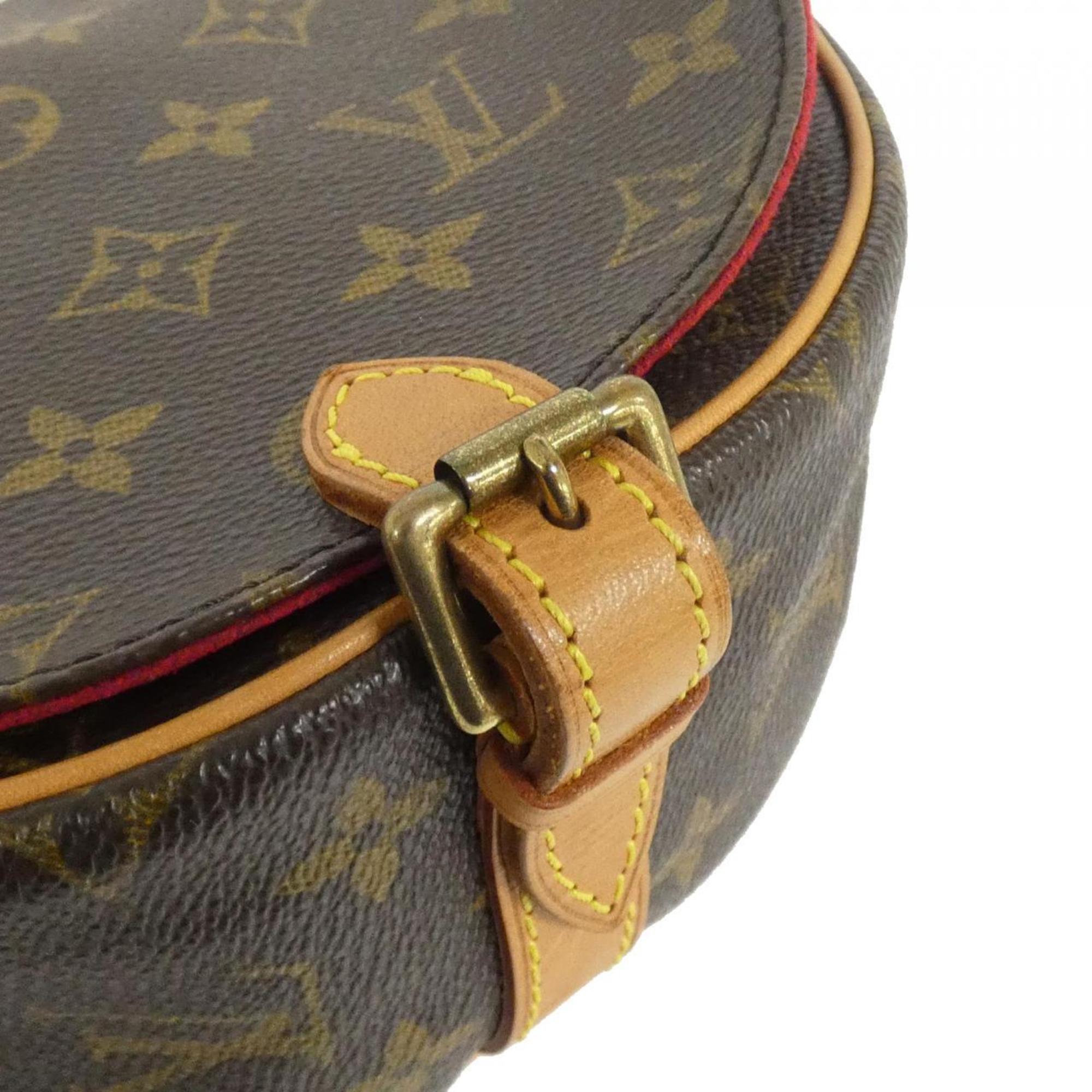 Louis Vuitton Marron Coated Canvas Shoulder Bag (Pre-Owned)