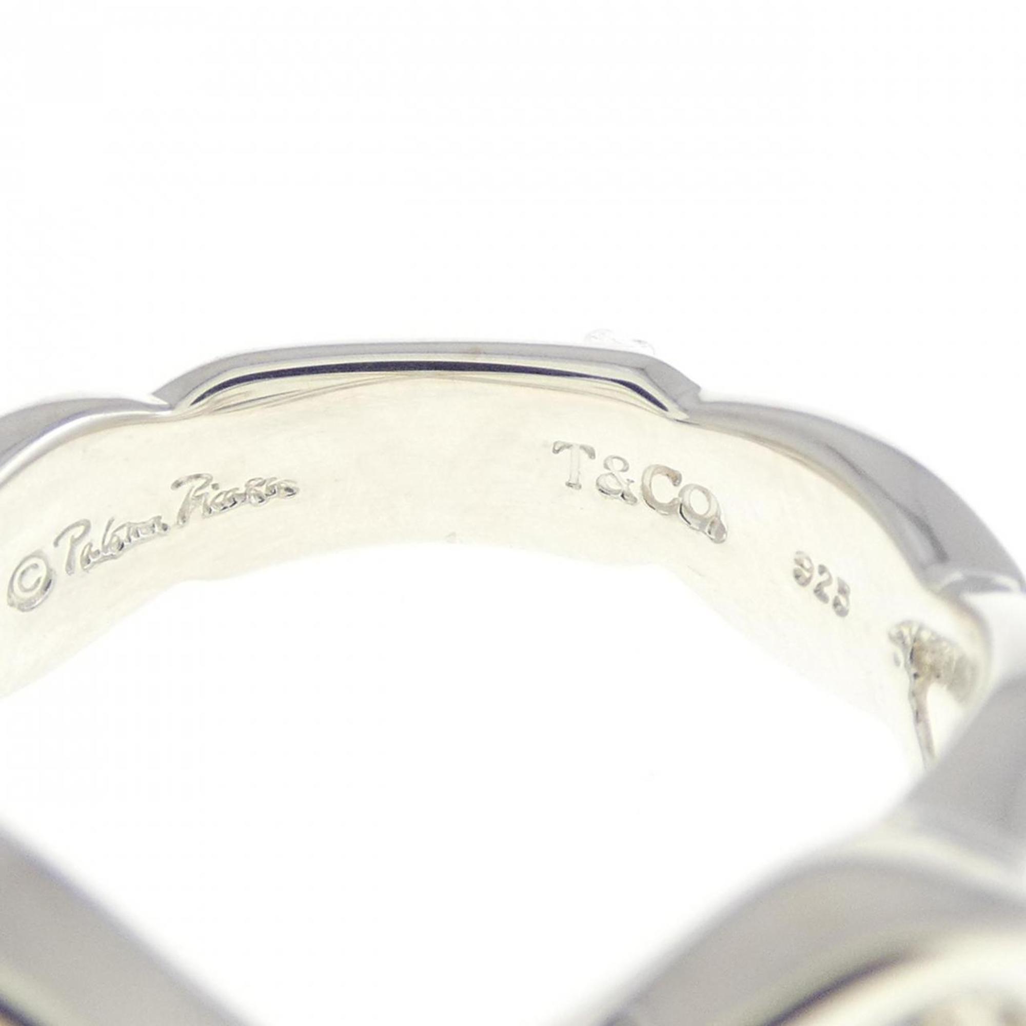 Tiffany Silver Silver 925 Band Ring (Pre-Owned)