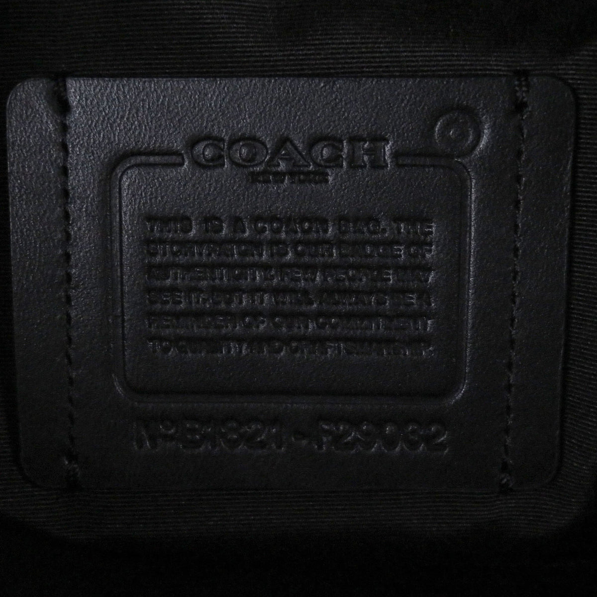 Coach Black Gray Leather Briefcase Shoulder Bag (Pre-Owned)