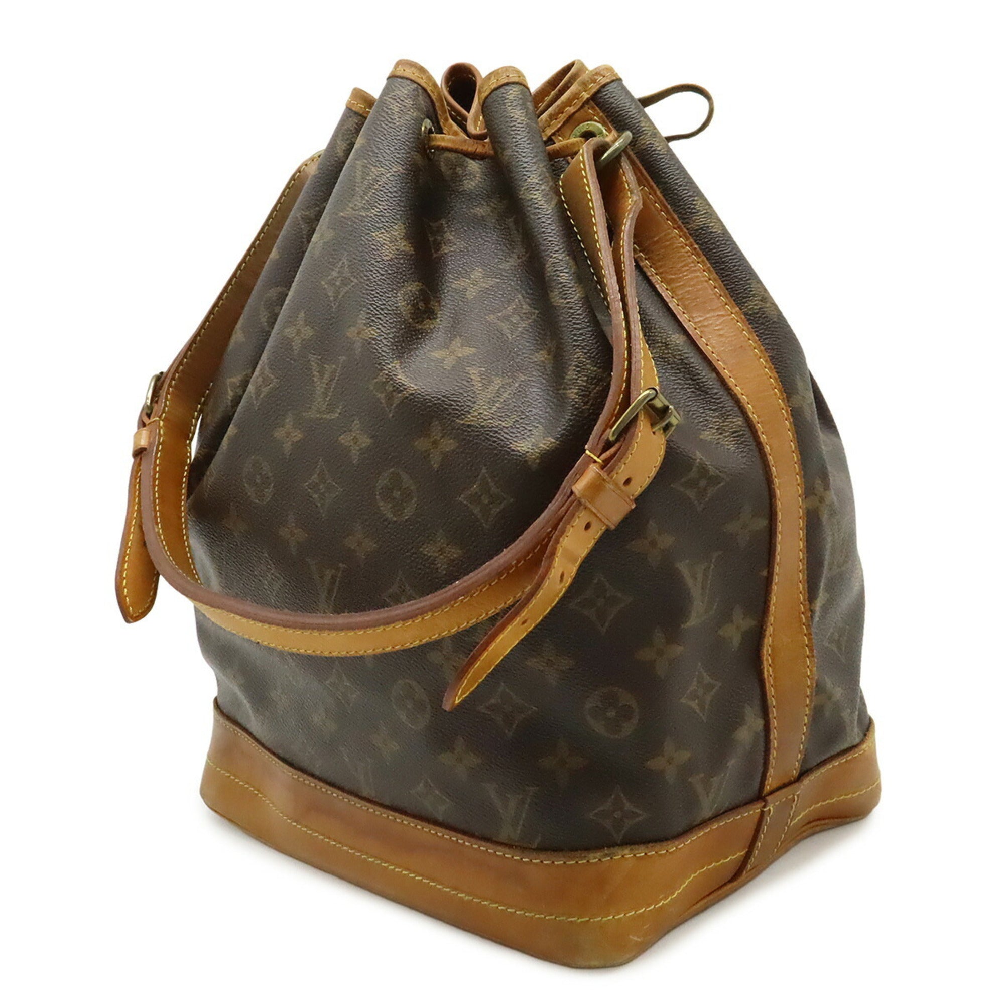 Louis Vuitton Brown Monogram Canvas Pvc Coated Canvas Shoulder Bag (Pre-Owned)