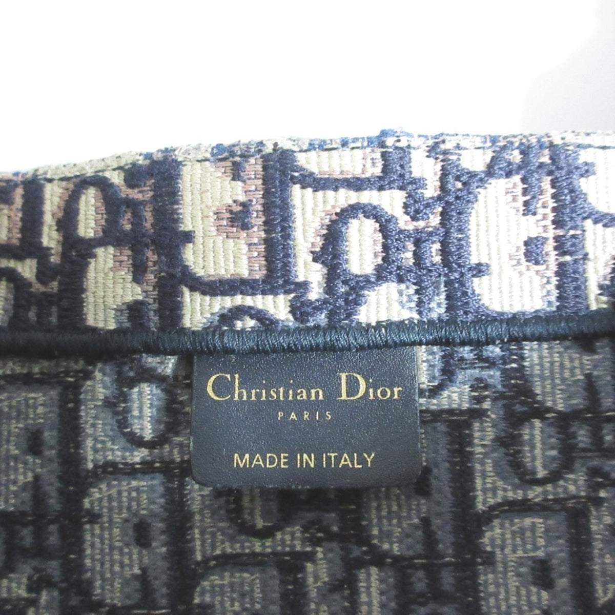 Christian Dior Navy Handbag Tote Bag (Pre-Owned)
