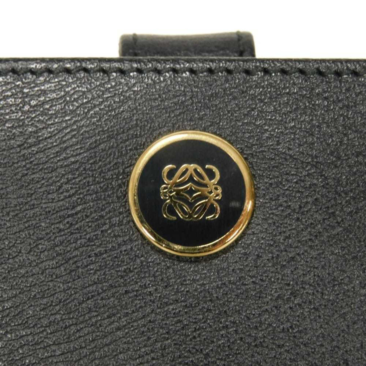 Loewe Black Leather Wallet (Bi-Fold) (Pre-Owned)