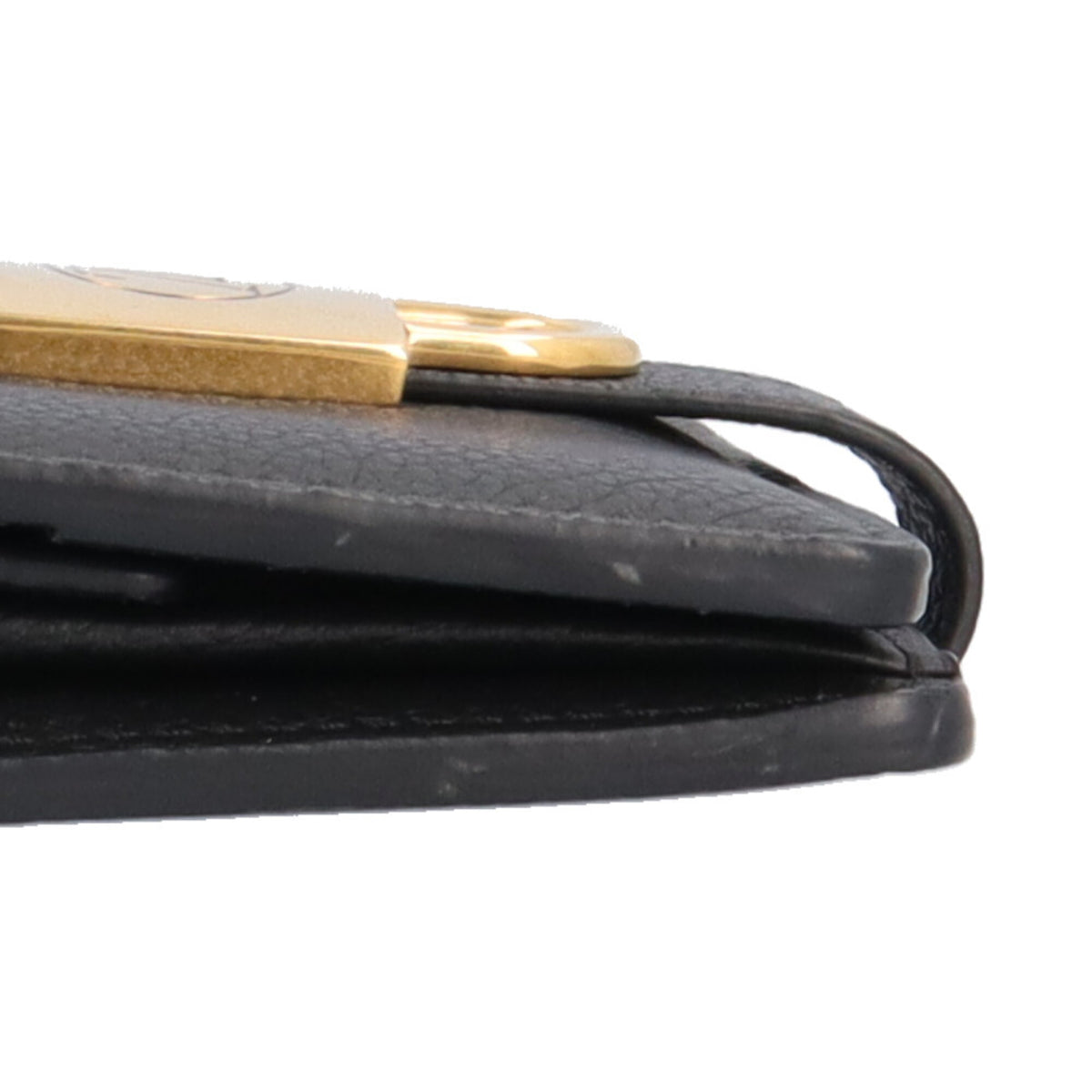 Louis Vuitton Black Noir Leather Wallet (Bi-Fold) (Pre-Owned)